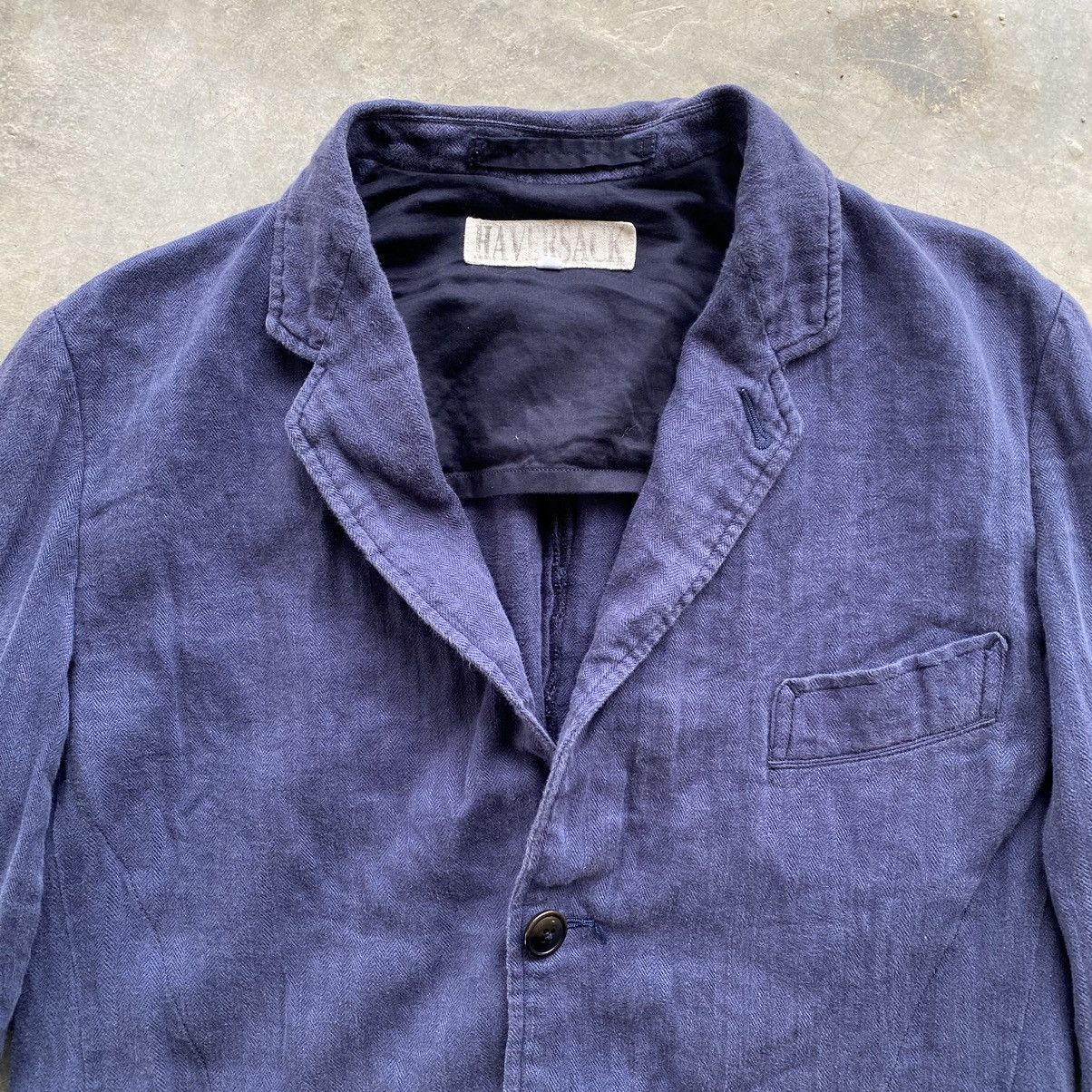 Haversack HAVERSACK Navy Linen Blazer Jacket Size US M / EU 48-50 / 2 - 4 Thumbnail