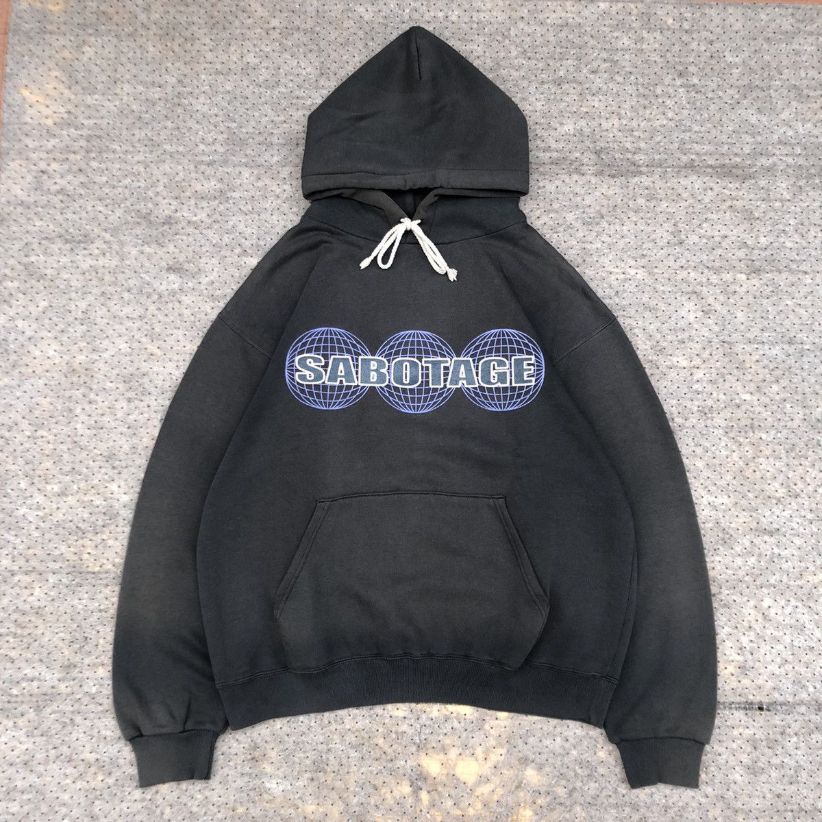 Japanese Brand × Vintage Vintage Faded SABOTAGE Hoodie Size US L / EU 52-54 / 3 - 7 Thumbnail