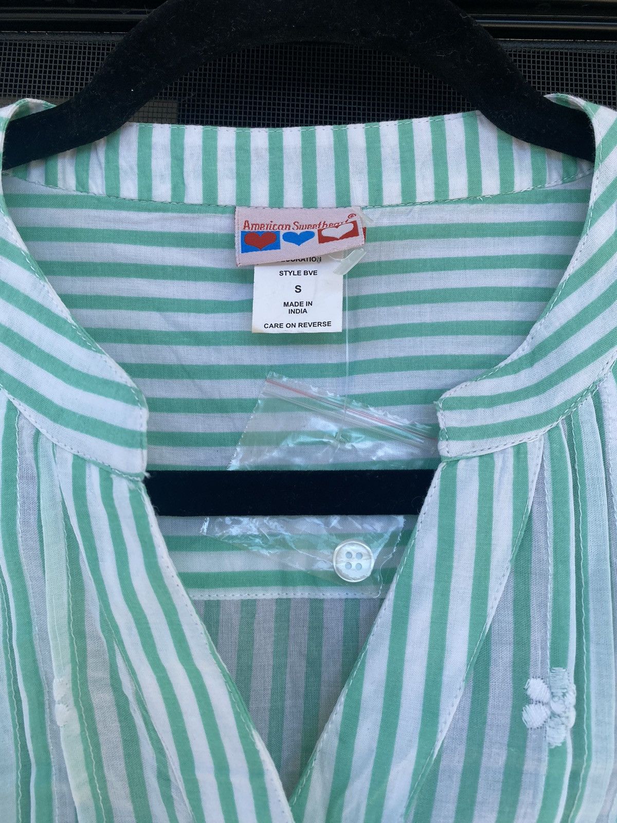 Other American Sweetheart Women's Blouse Size S Cotton Scallop Size S / US 4 / IT 40 - 5 Thumbnail