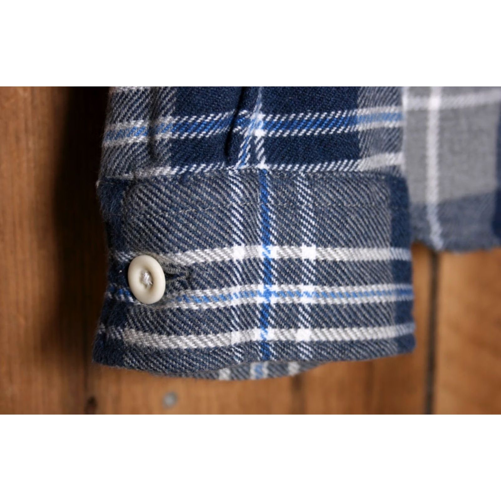 Wallace & Barnes WALLACE & BARNES Plaid Flannel Shirt M Button-Up Long Sleeve Cotton 100% Multicolor Men Size US M / EU 48-50 / 2 - 4 Thumbnail