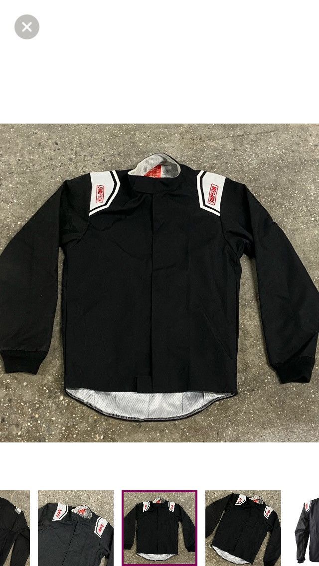 Other Simpson Racing Apex Kart Racing Jacket Small Size US S / EU 44-46 / 1 - 13 Thumbnail