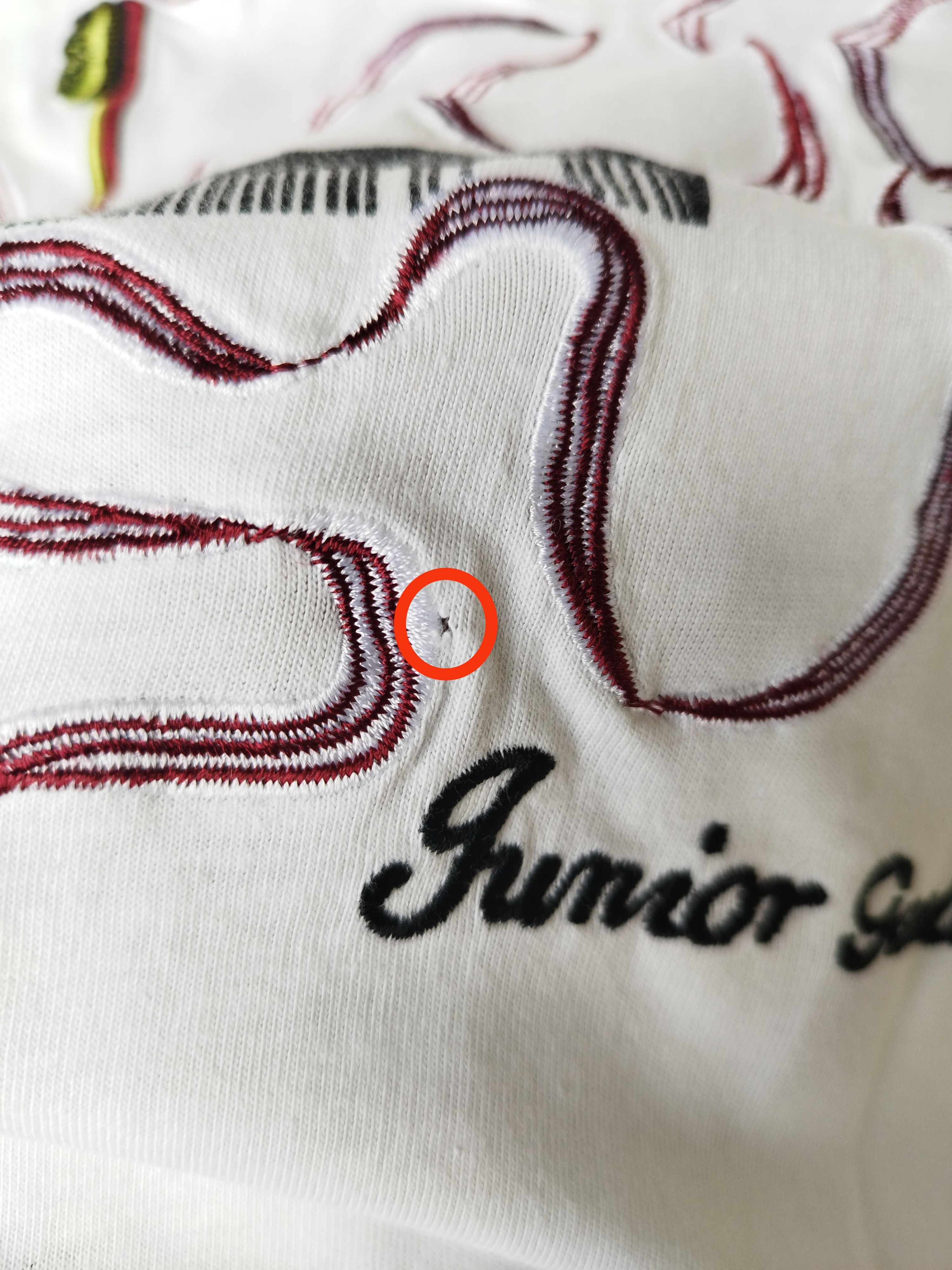 Jean Paul Gaultier × Vintage Vintage junior gaultier embroidery t-shirt Size US M / EU 48-50 / 2 - 9 Thumbnail