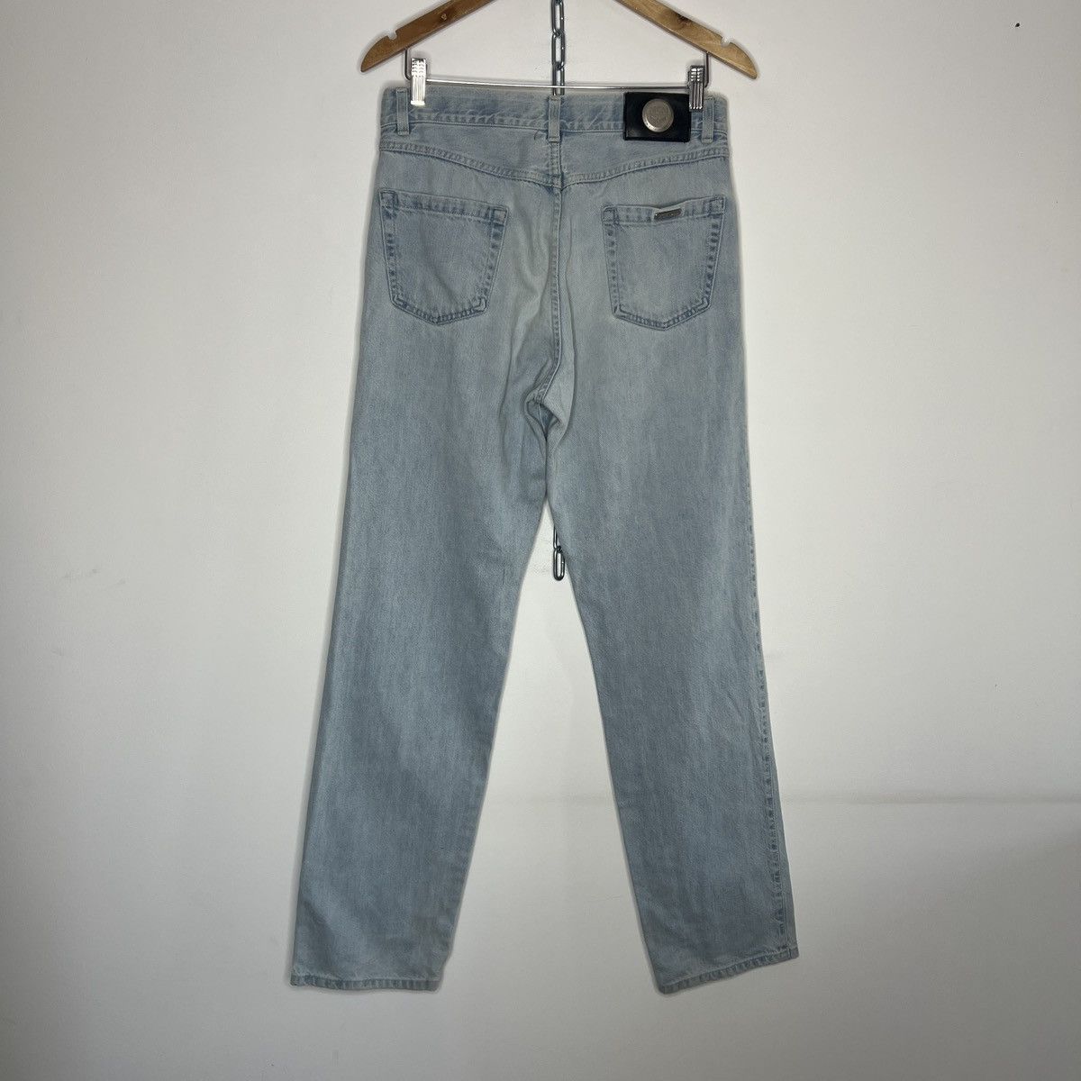 MCM × Vintage Vintage MCM Blue Denim Pants Trousers Size US 33 - 1 Thumbnail