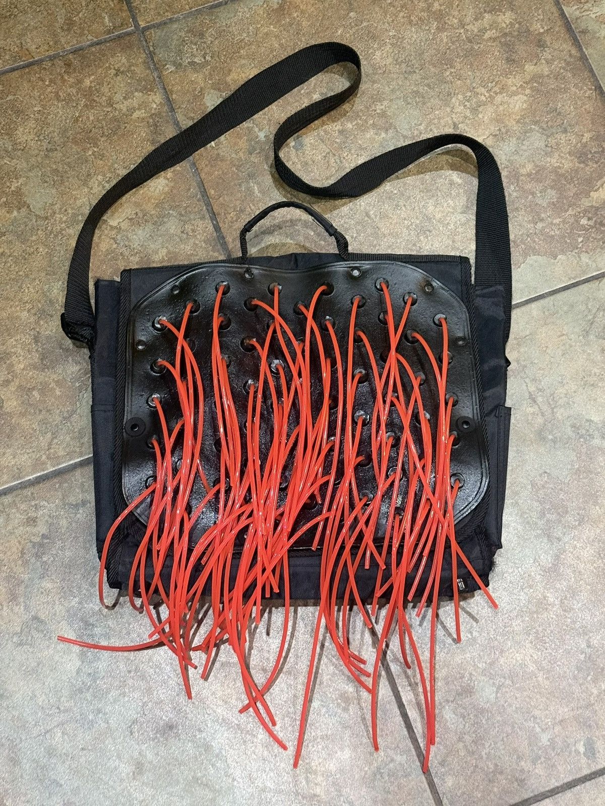 Other Couch UK Long Frond Red Tube Messenger Size ONE SIZE - 1 Thumbnail