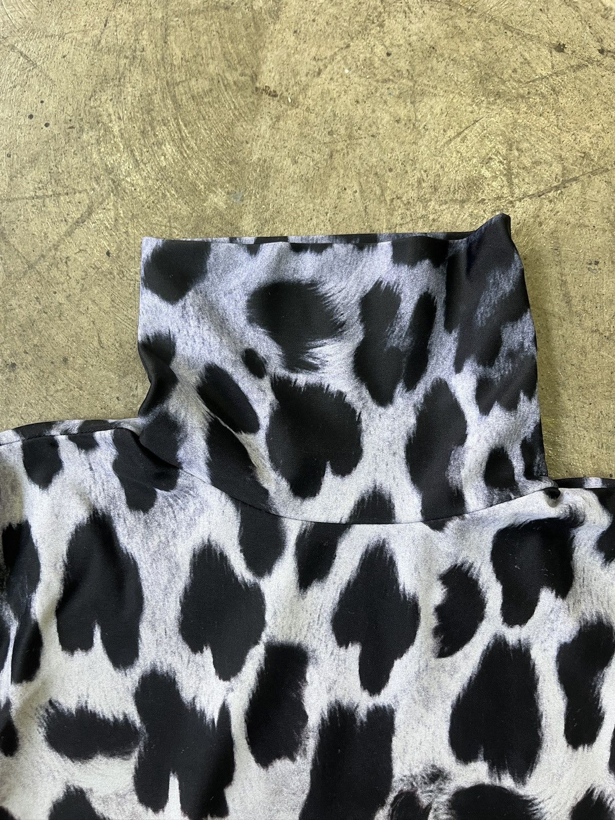 R13 R13 Leopard Turtleneck Shirt (unisex) Size US XS / EU 42 / 0 - 7 Thumbnail