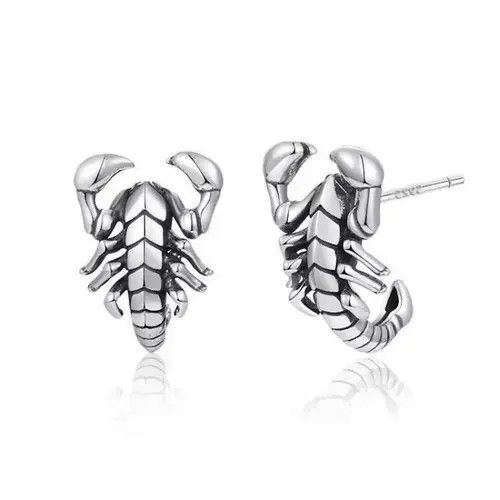 Vintage Scorpion Stud Earrings Size ONE SIZE - 3 Thumbnail