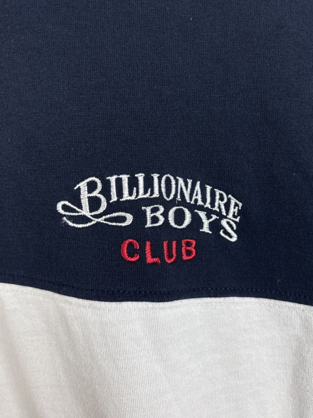 Billionaire Boys Club Billionaire Boys Club Stripe Zip Rugby Shirt Collared Size US XL / EU 56 / 4 - 3 Thumbnail