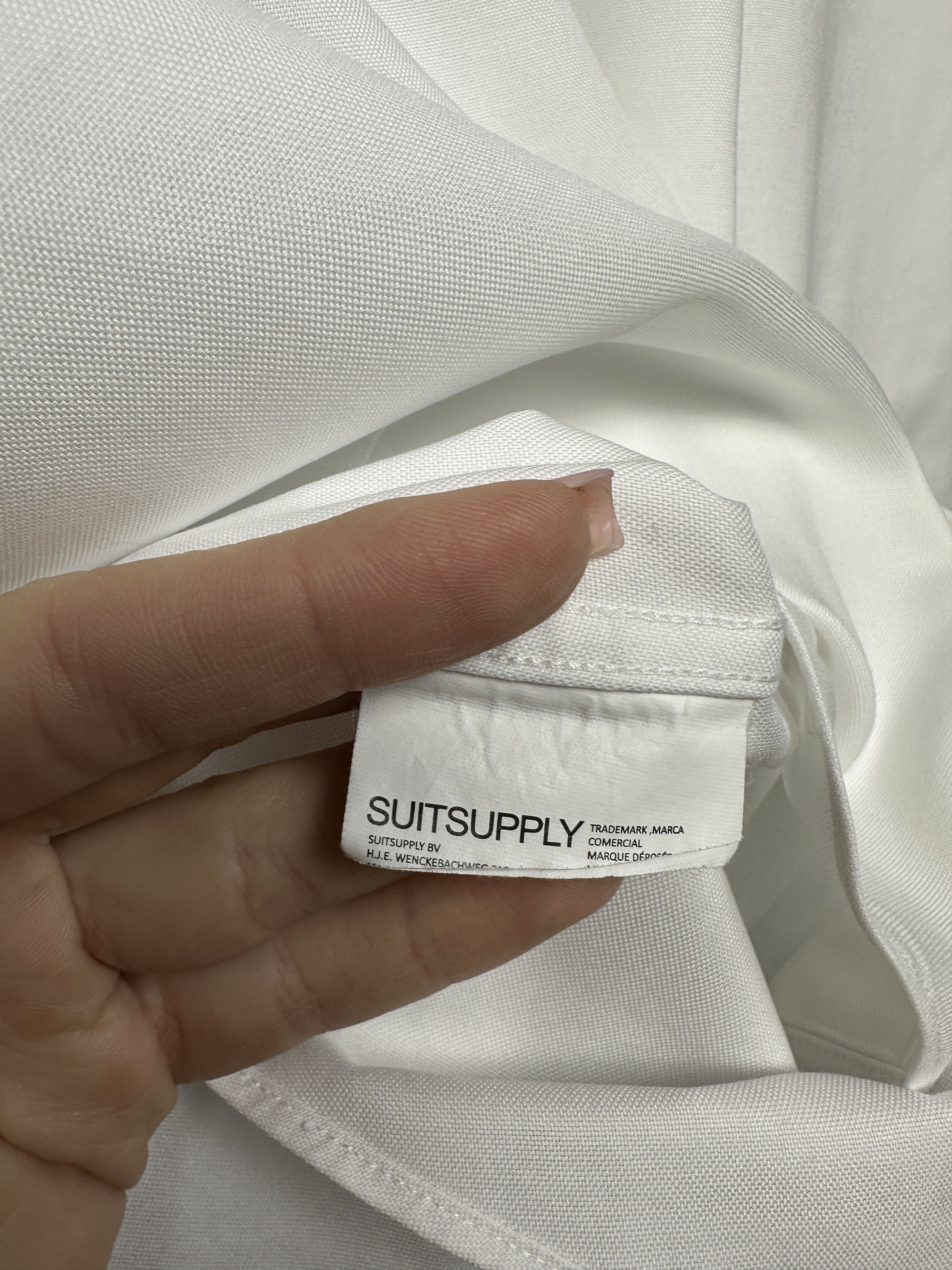 Suitsupply Suitsupply Mens Long Sleeve Shirt Size US M / EU 48-50 / 2 - 5 Thumbnail