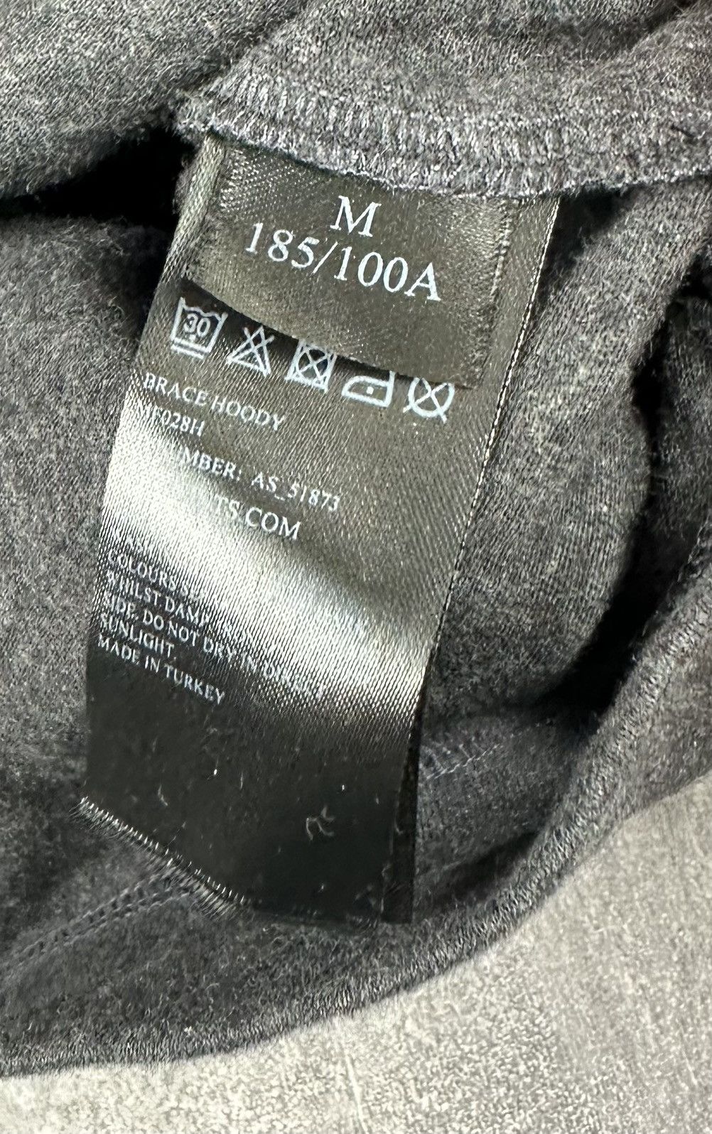 Allsaints Allsaints Mens Basic Silver Zip Up Hoodie Small Logo Size US M / EU 48-50 / 2 - 8 Thumbnail