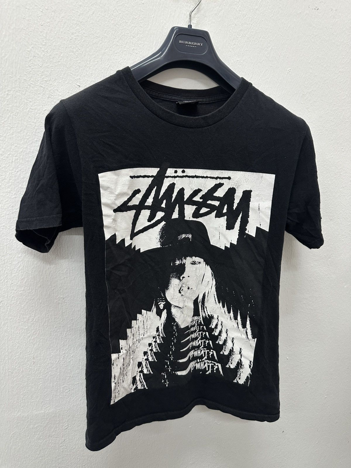 Stussy Stussy x Laura Tunnel Black T-Shirt Size US S / EU 44-46 / 1 - 11 Thumbnail