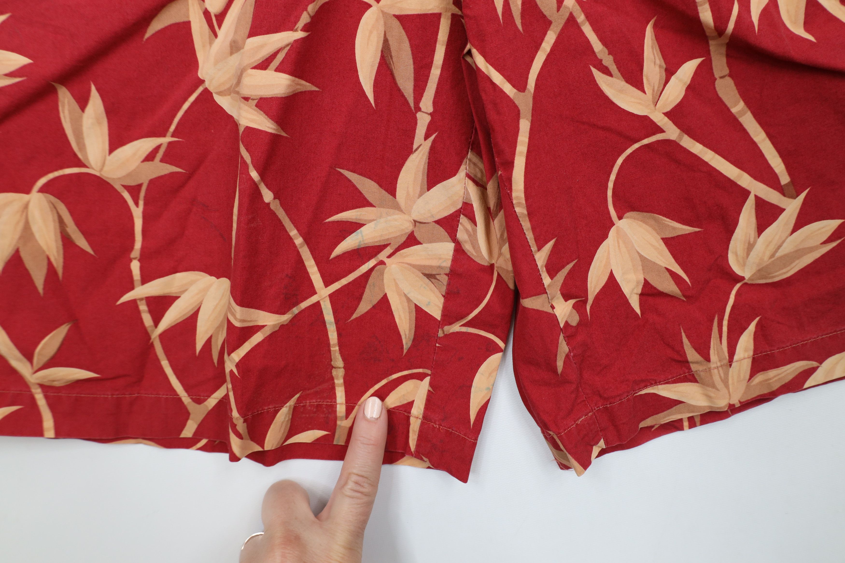 Ralph Lauren × Vintage Vintage 90s Ralph Lauren Flower Lined Shorts Trunks USA Size US 36 / EU 52 - 5 Thumbnail