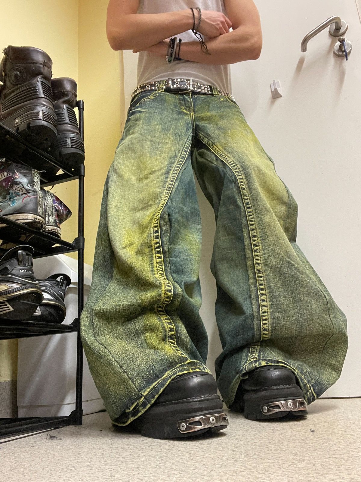 Handmade × If Six Was Nine × Japanese Brand rare toxic handmade Pants Size US 31 - 5 Thumbnail