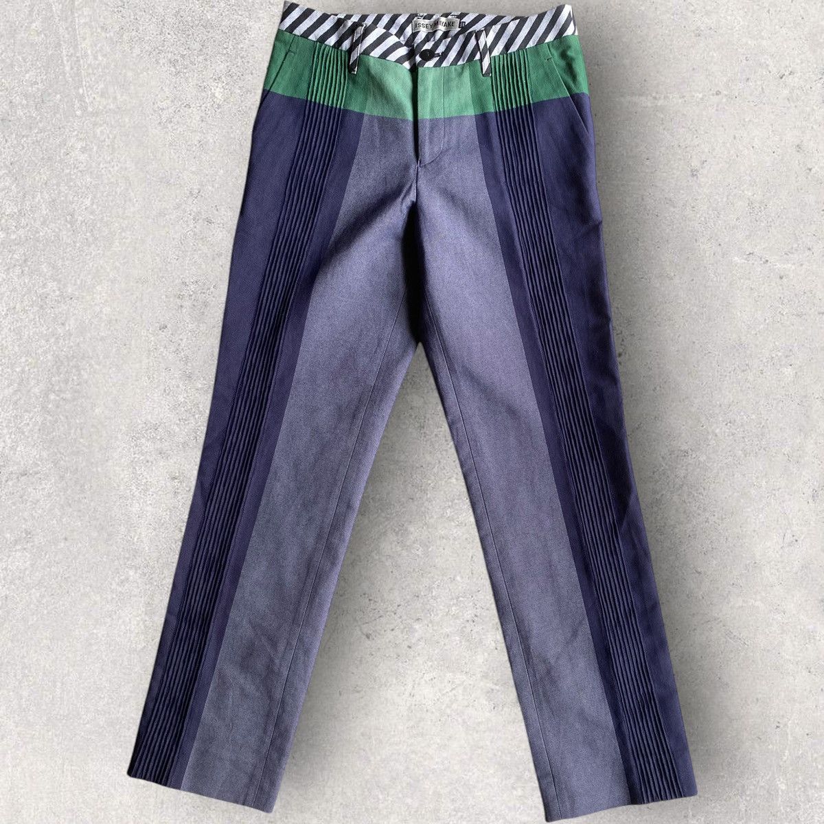Issey Miyake Issey Miyake Front Pleated Pants Size 28" / US 6 / IT 42 - 4 Thumbnail