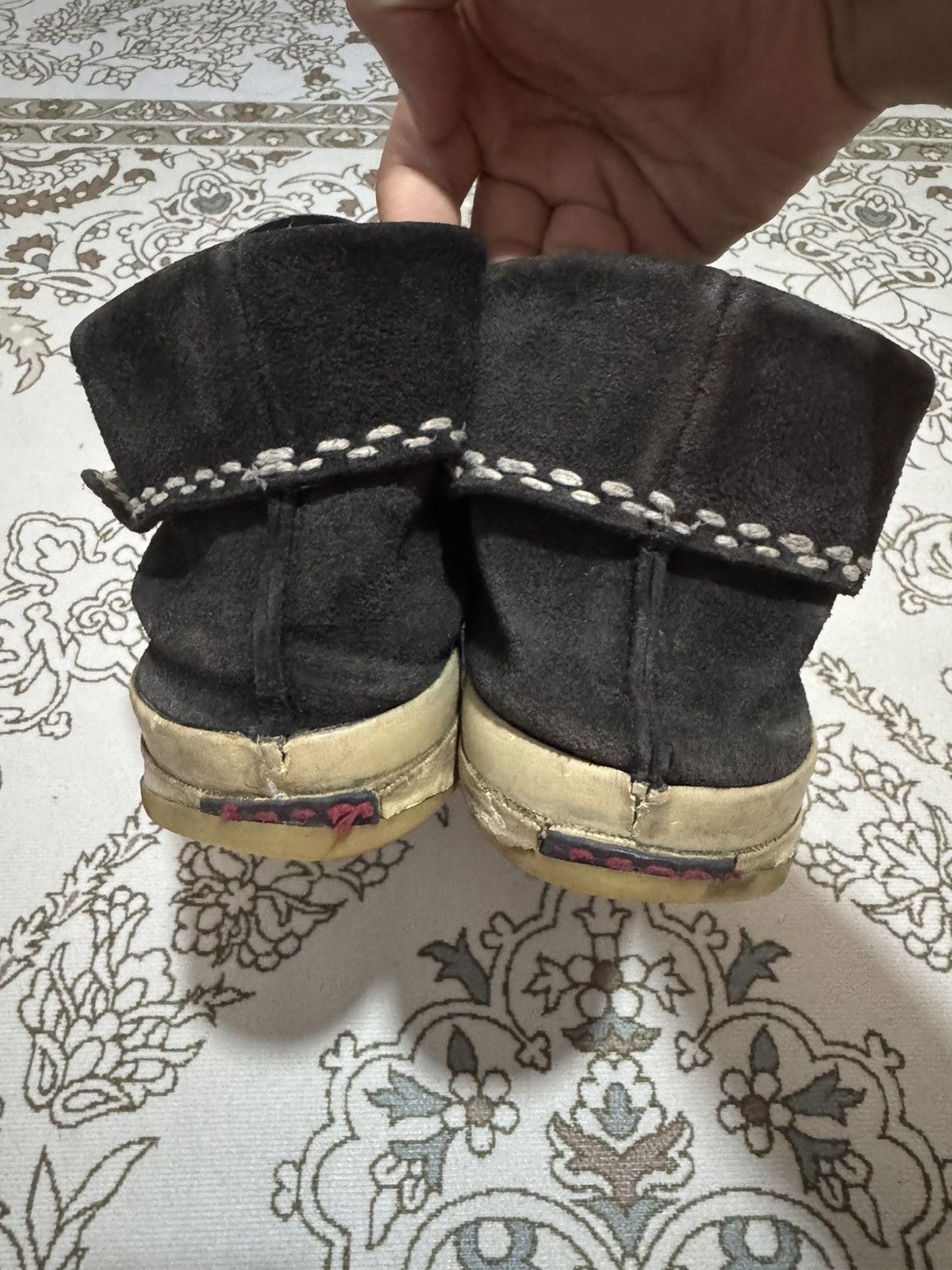 Visvim OG Visvim FLYNT HI Sashiko Suede High Cut Boots Size US 10 / EU 43 - 4 Thumbnail