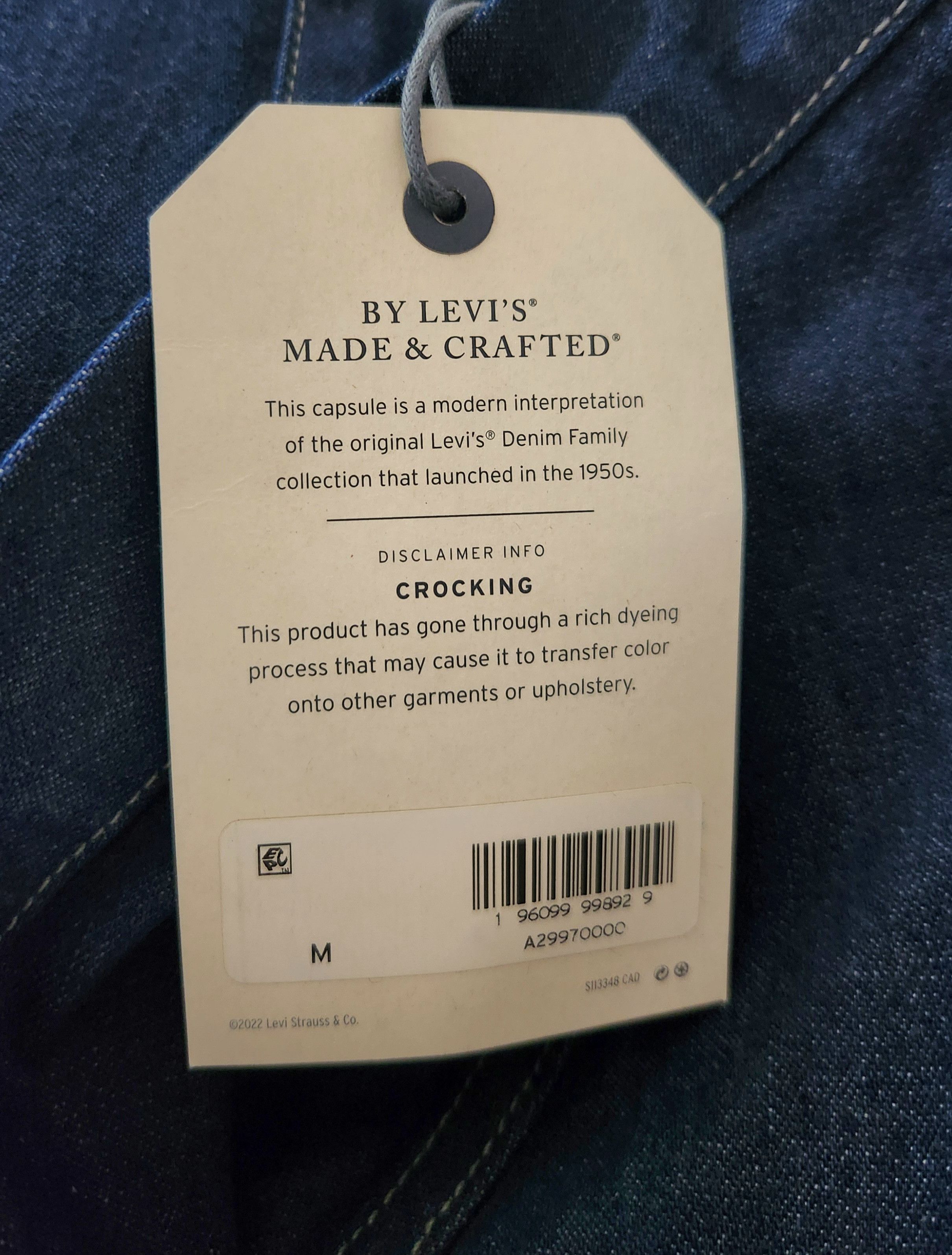 Levi's × Levi's Made & Crafted LEVI'S MADE & CRAFTED DENIM FAMILY CARDIGAN $370 Selvedge Size US M / EU 48-50 / 2 - 17 Thumbnail