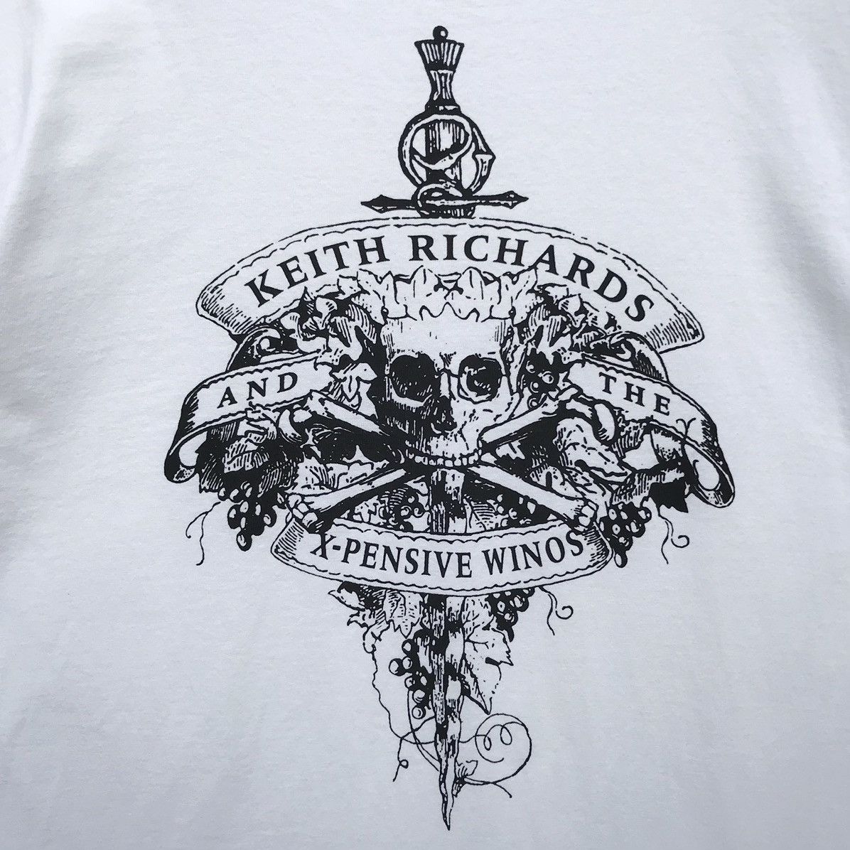 Band Tees × Vintage Vintage 90s Keith Richards And X-Pensive Winos Tee Size US L / EU 52-54 / 3 - 7 Thumbnail