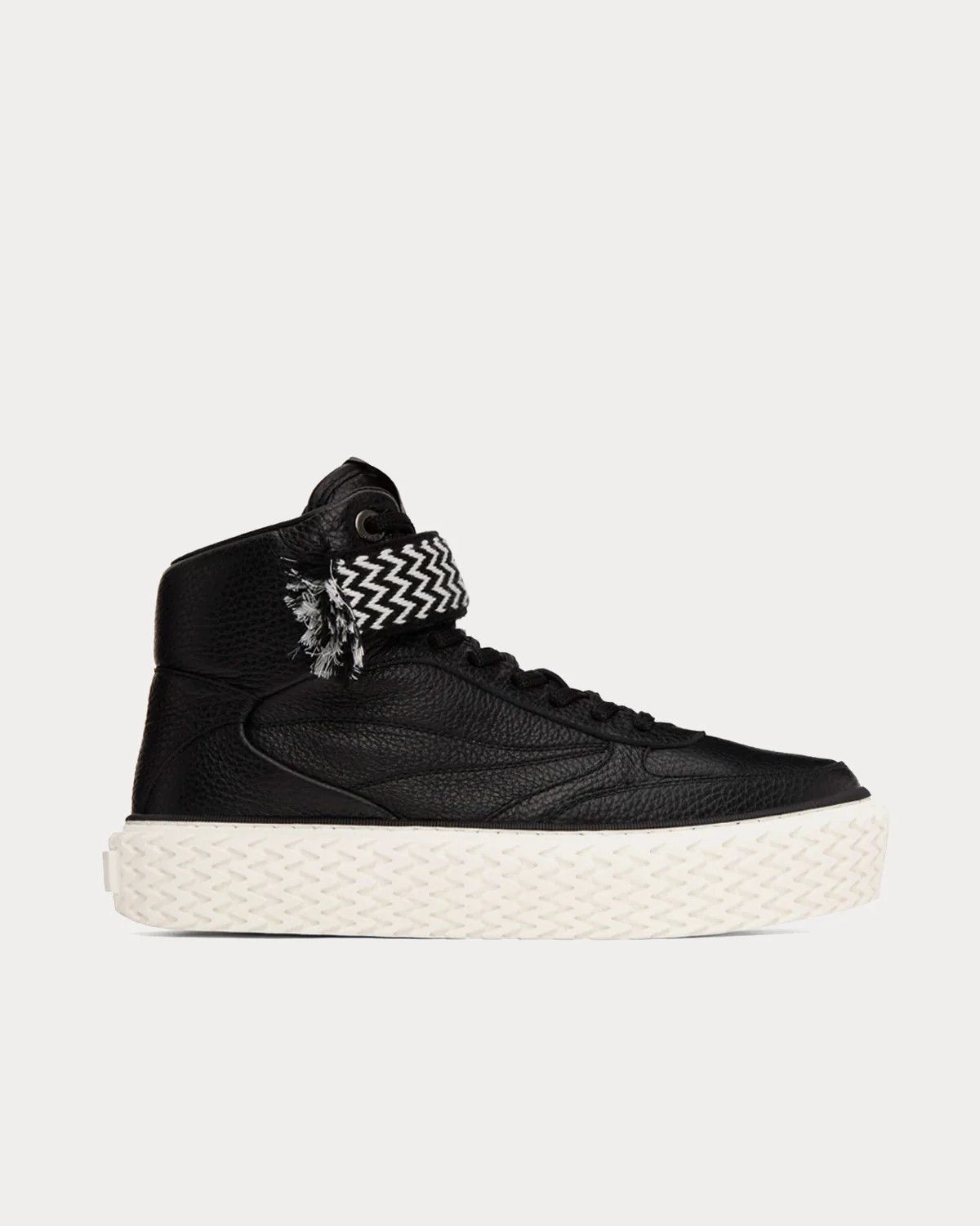 Lanvin o1y0125 Hi-Top Sneakers in Black Size US 6 / EU 39 - 1 Thumbnail