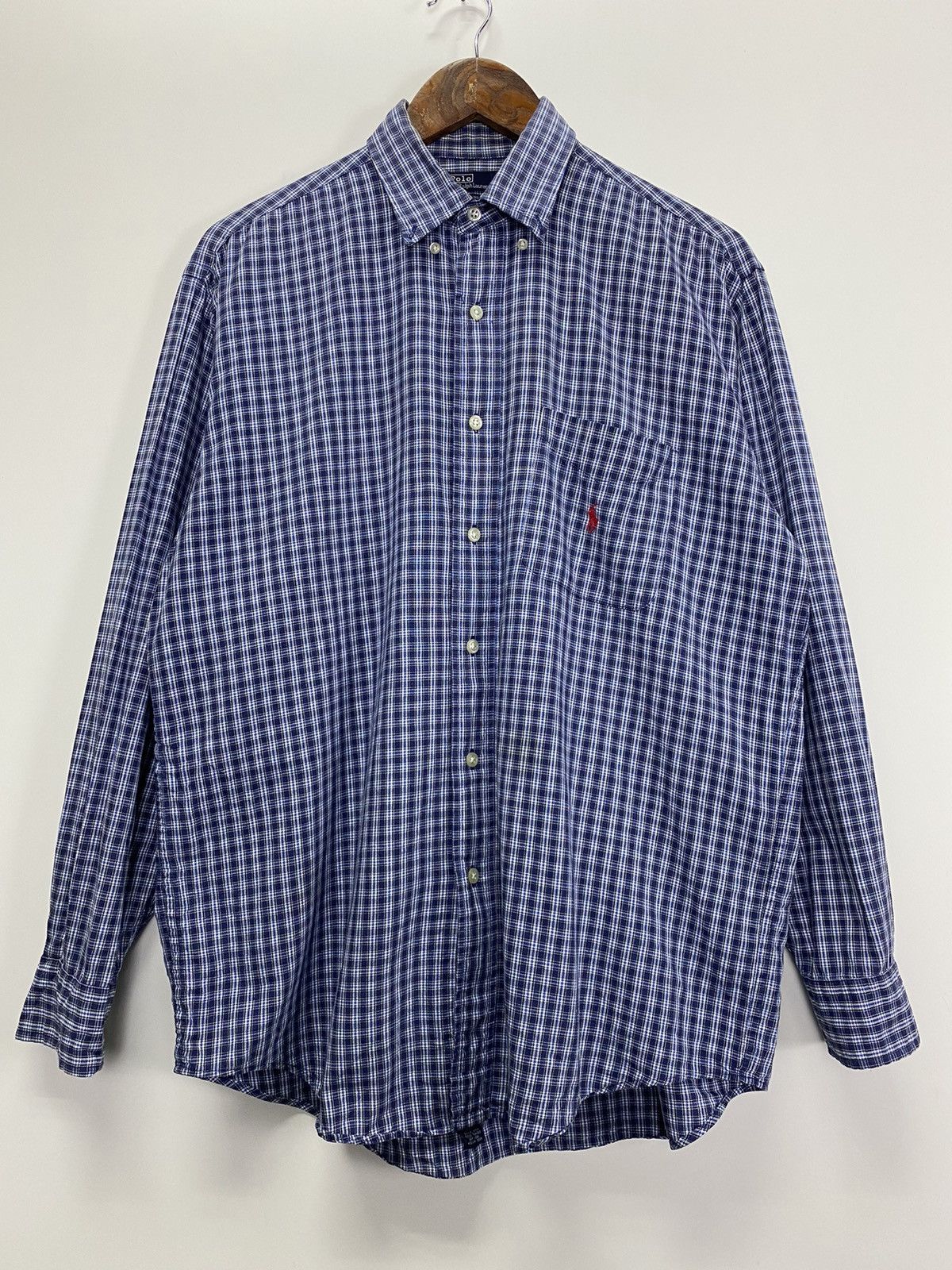 Polo Ralph Lauren × Vintage Vintage Polo Ralph Lauren Button up Size US XL / EU 56 / 4 - 3 Thumbnail