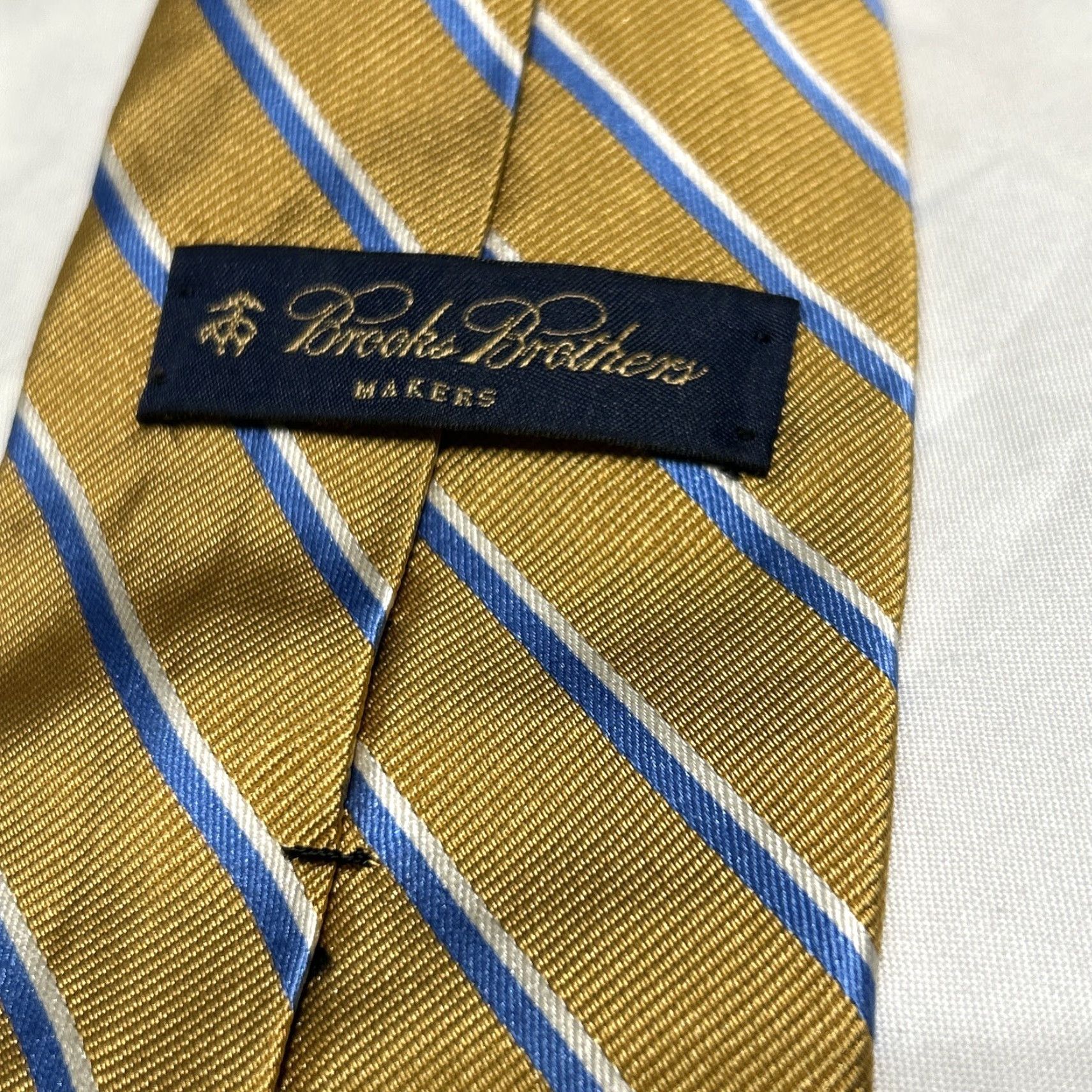 Brooks Brothers Brooks Brothers Tie Multicolor Silk Preppy Made In USA Men EUC Size ONE SIZE - 5 Thumbnail
