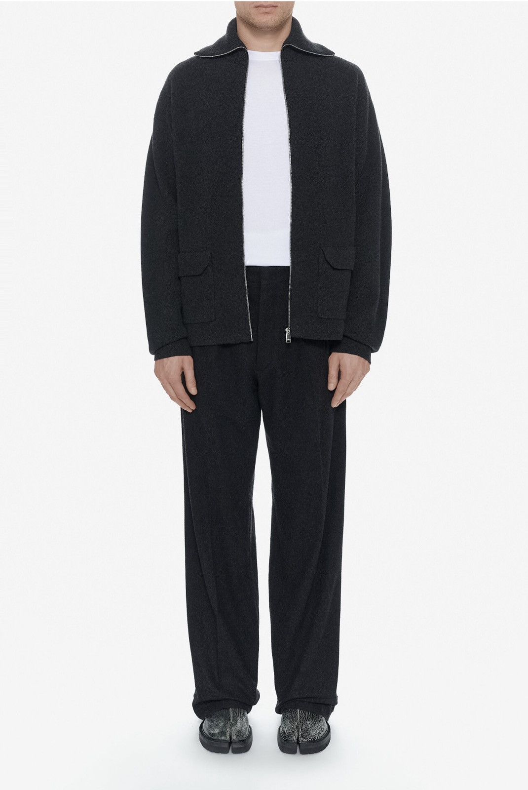 Maison Margiela Last Maison Margiela Wool Blend Four Stitches Pants Size US 32 / EU 48 - 4 Thumbnail