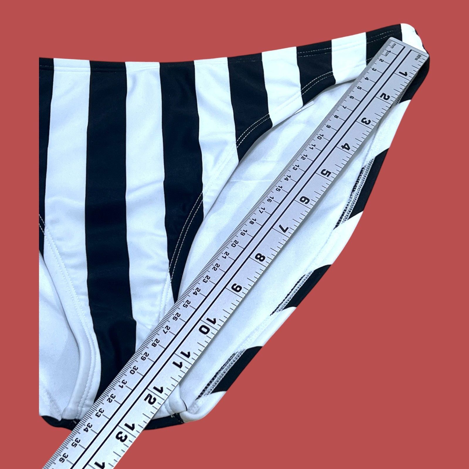 Other Shade & Shore-Women's Striped Medium Coverage Bikini Bottom- Size ONE SIZE - 7 Thumbnail