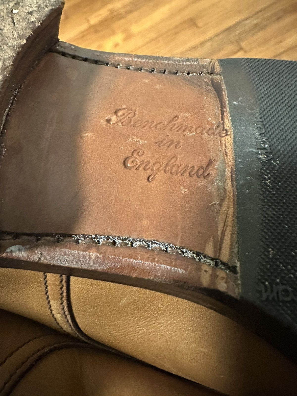 Sid Mashburn SID MASHBURN 9.5D DOUBLE MONK STRAP MADE IN ENGLAND Vibram Size US 9.5 / EU 42-43 - 7 Thumbnail