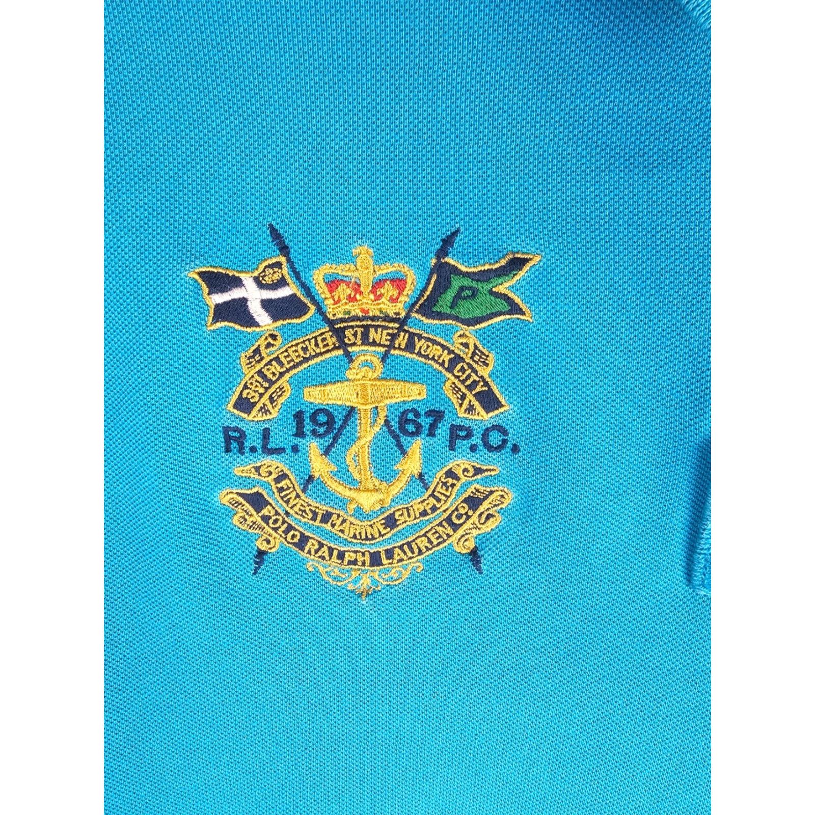 Polo Ralph Lauren VINTAGE Polo Ralph Lauren SKY BLUE BIG PONY POLO SHIRT XLARGE Shirt Men XL Big Pony Polo Shirt Sky Blue Polo Ralph Lauren Mens XL Size US XL / EU 56 / 4 - 3 Thumbnail