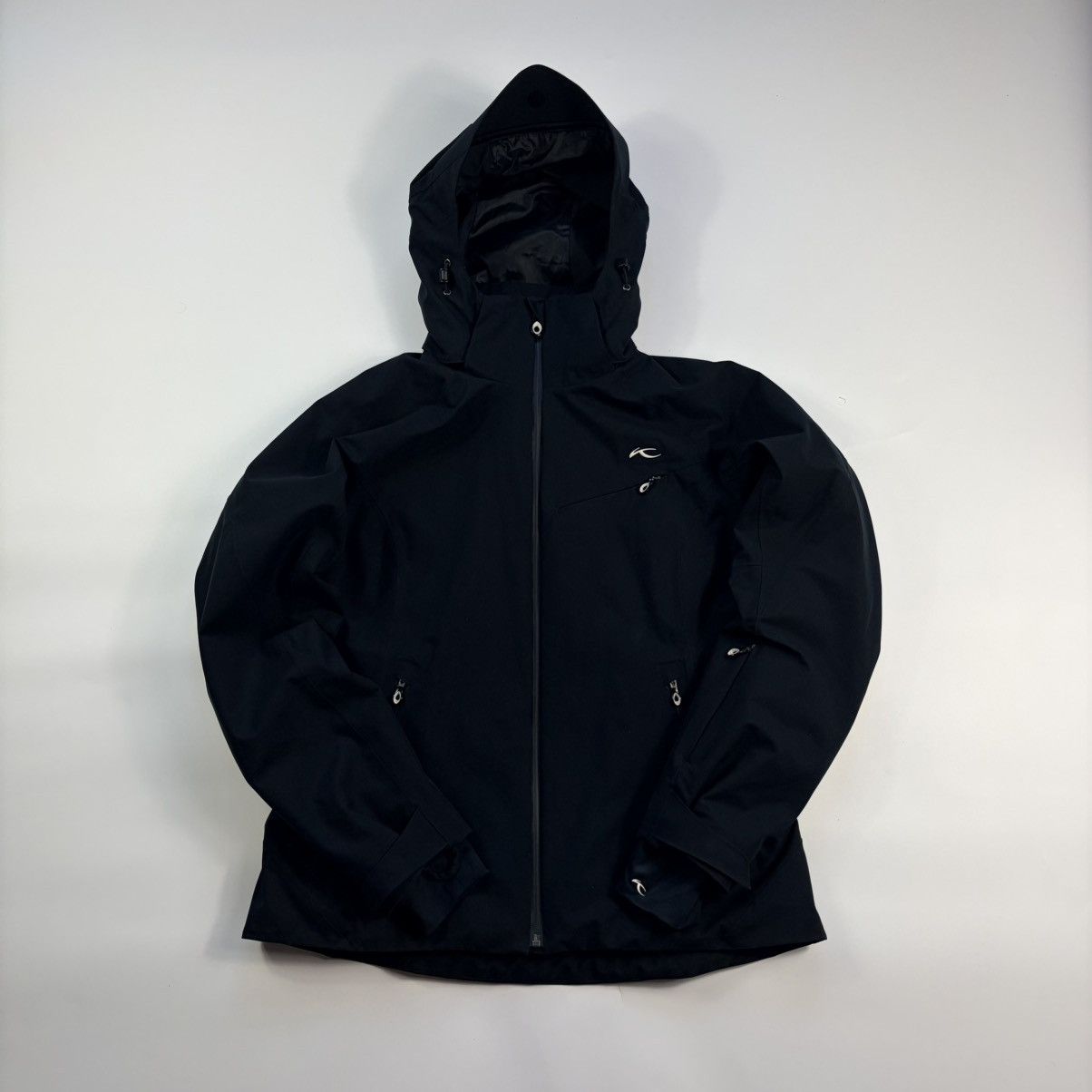 KJUS KJUS Formula Padded Hooded Ski Jacket Black Size M Gorpcore Size US M / EU 48-50 / 2 - 2 Thumbnail