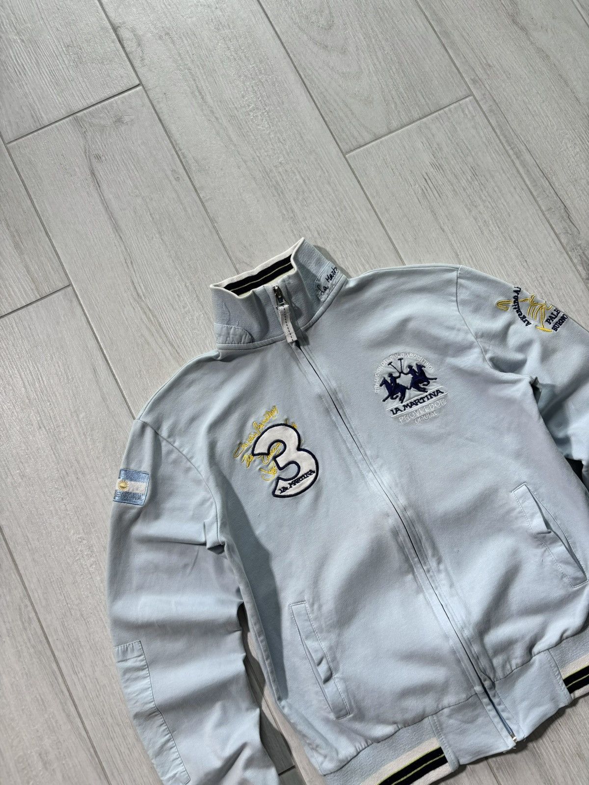 La Martina La Martina Argentina Jacket Polo Team Club Y2K Retro Size L / US 10 / IT 46 - 3 Thumbnail