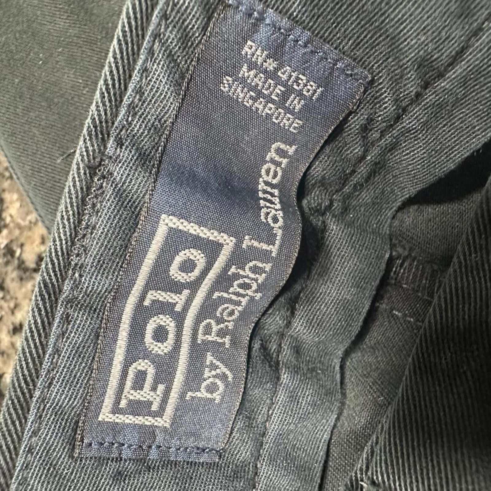 Polo Ralph Lauren Polo Ralph Lauren Men's Black Trousers Size US 44 / EU 60 - 6 Thumbnail