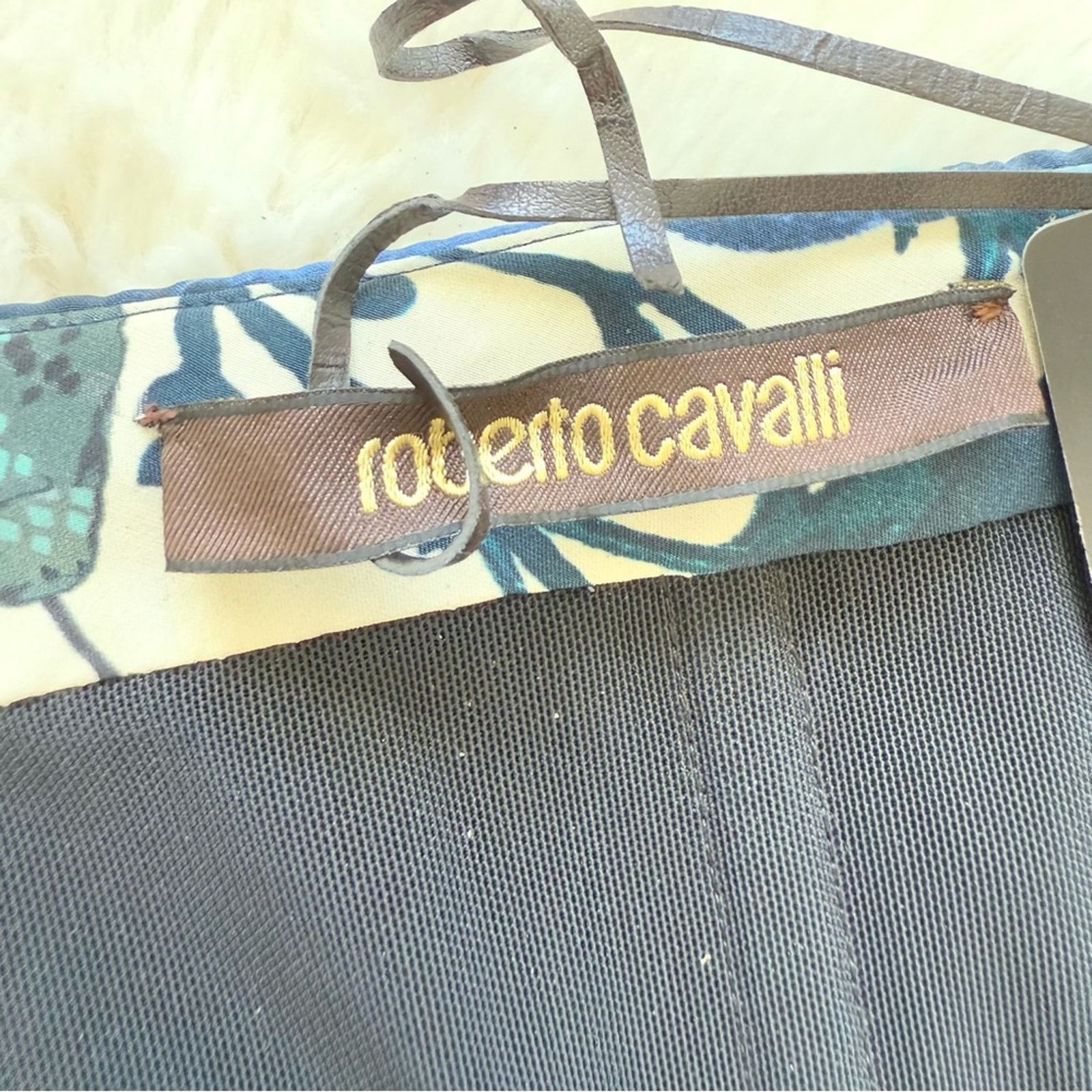 Roberto Cavalli Roberto Cavalli women silk dress size 42IT or 6 US 1650$ Size M / US 6-8 / IT 42-44 - 6 Thumbnail