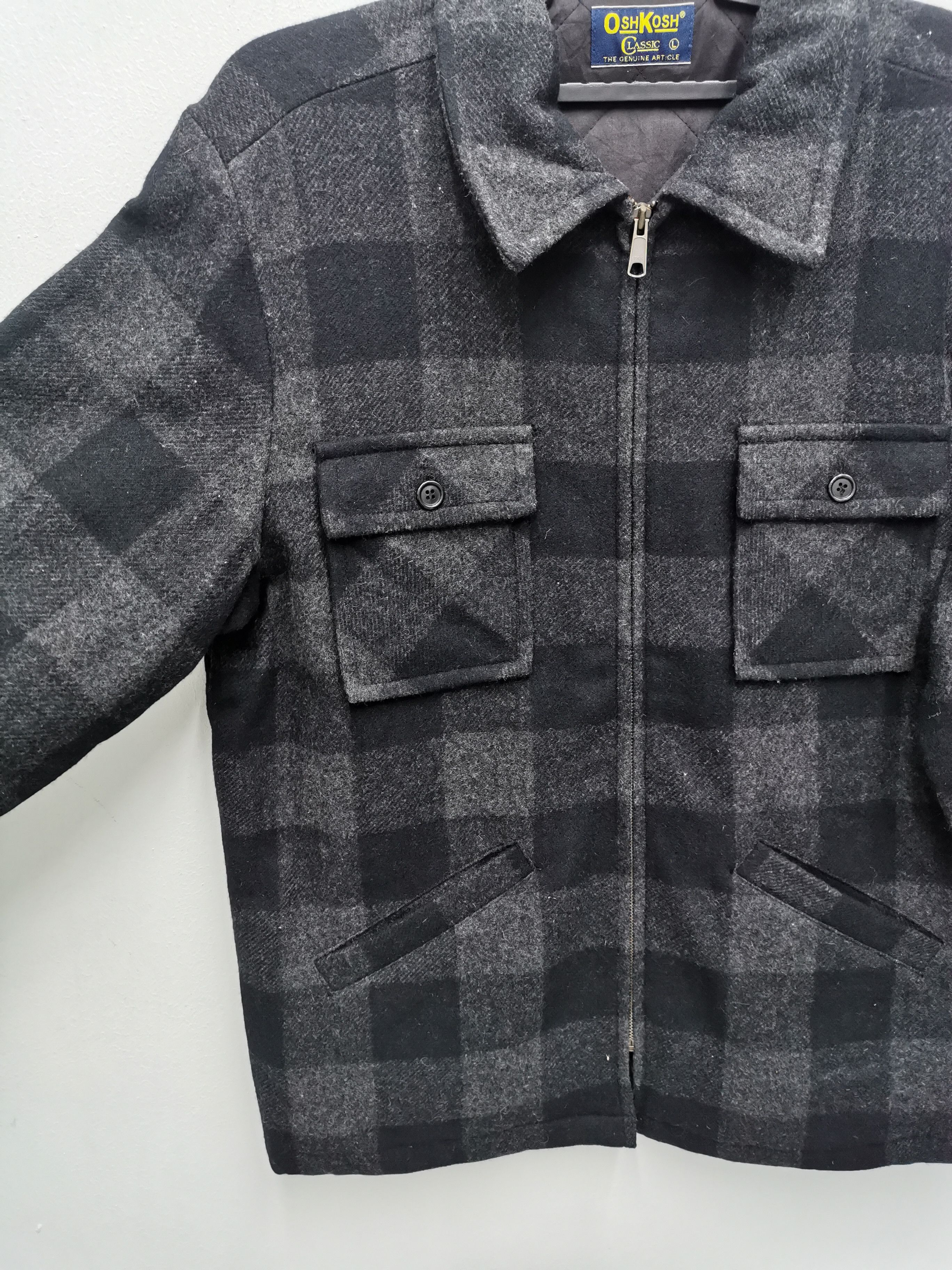 Oshkosh × Vintage vintage oshkosh classic the genuine article jacket Size US L / EU 52-54 / 3 - 4 Thumbnail