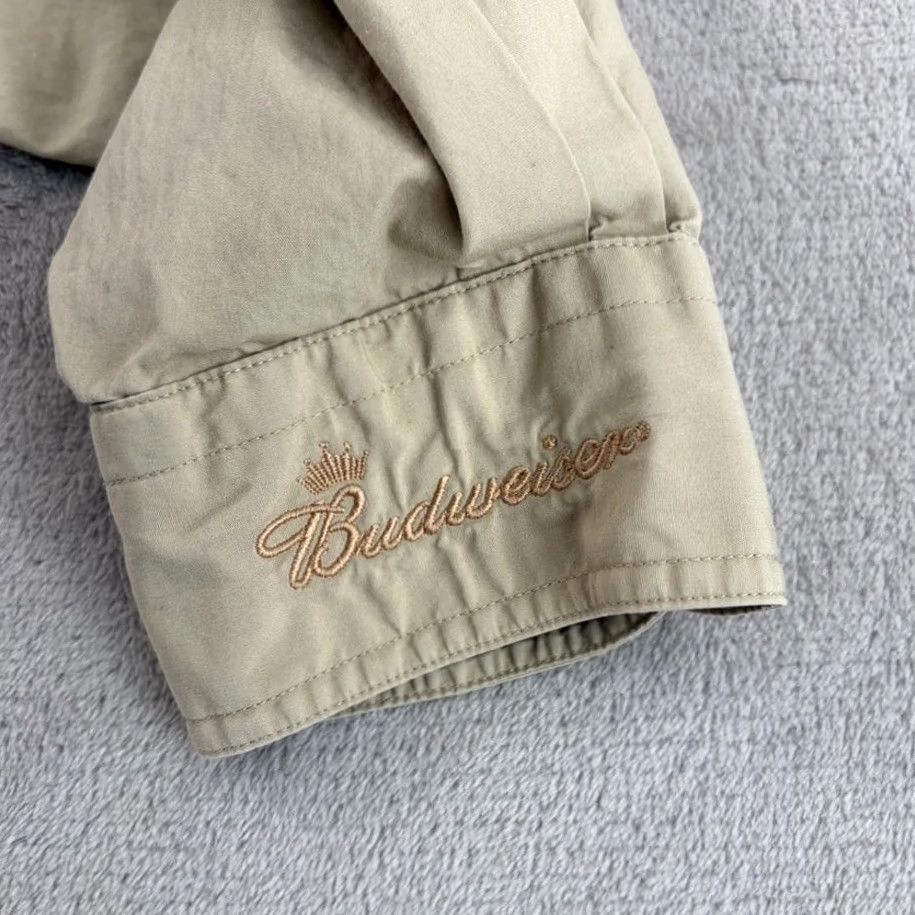 Filson VINTAGE Filson Button-Up Shirt Men XL Beige Cotton Outdoor Vented Pockets 656 Budweiser Fly Fishing Classic Long Sleeve Button-Down Size US XL / EU 56 / 4 - 3 Thumbnail
