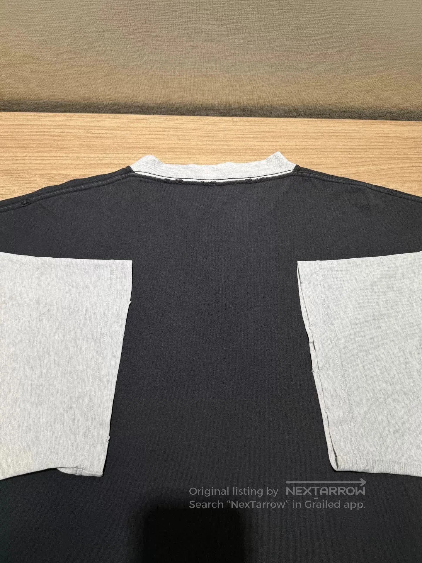 Balenciaga Balenciaga SS23 Black Raglan 3/4 Sleeve T. Size US M / EU 48-50 / 2 - 4 Thumbnail