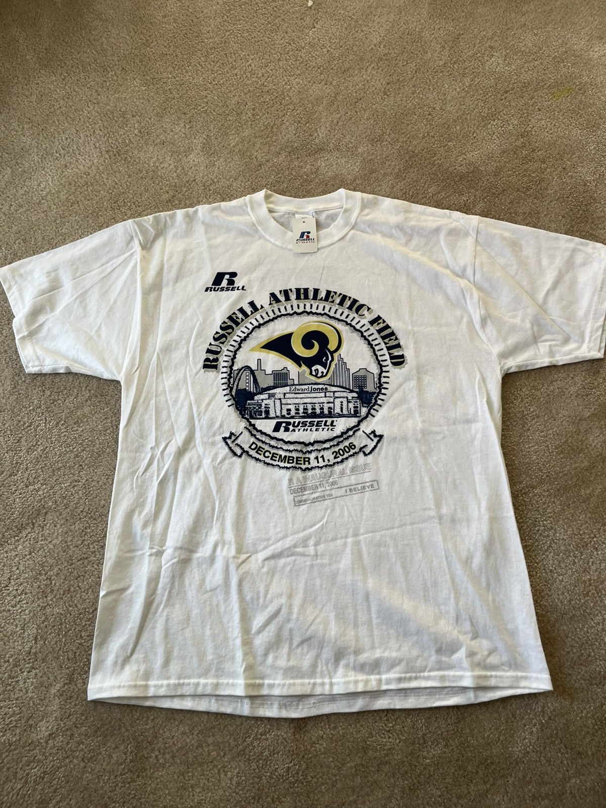 Russell Athletic × Vintage Vintage 2006 St Louis Rams shirt Size US XL / EU 56 / 4 - 1 Thumbnail