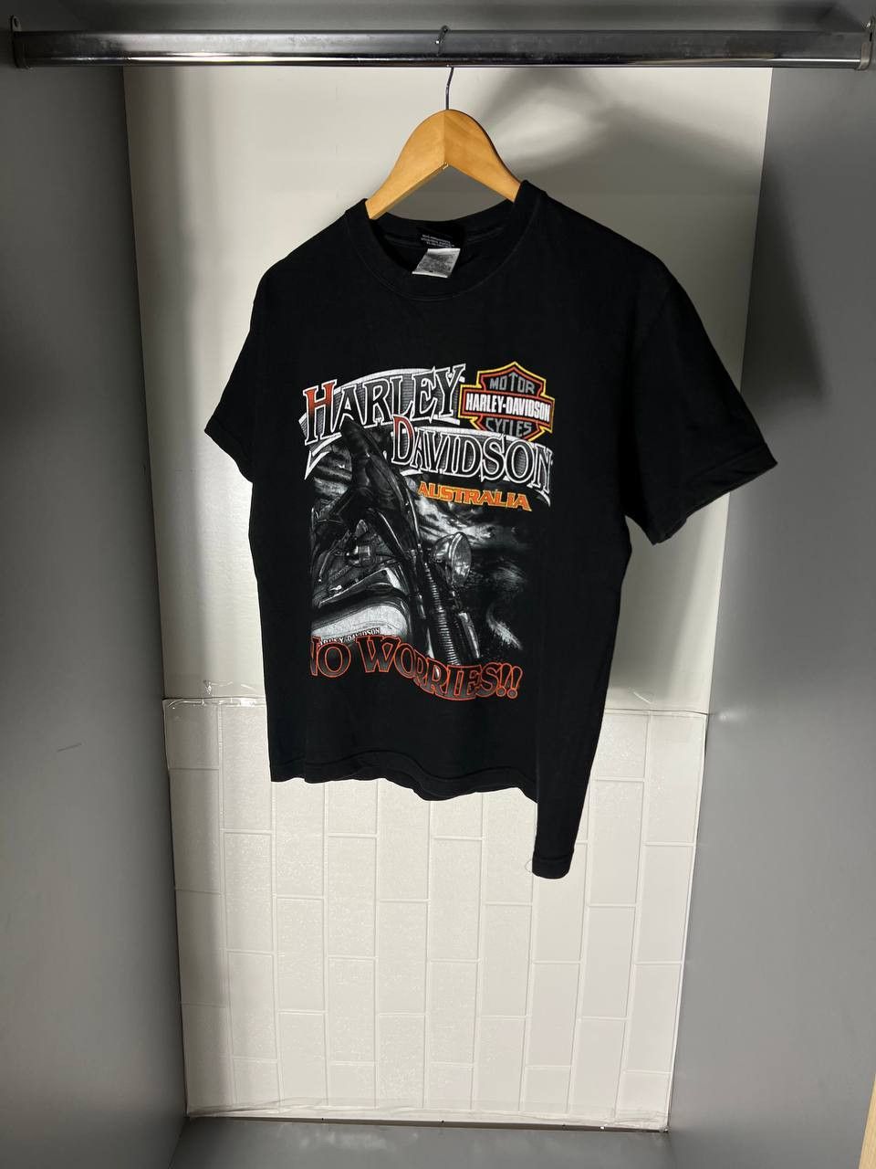 Harley Davidson VINTAGE HARLEY DAVIDSON MOTORCYCLE AUSTRALIA RETRO T-SHIRT Size US S / EU 44-46 / 1 - 3 Thumbnail