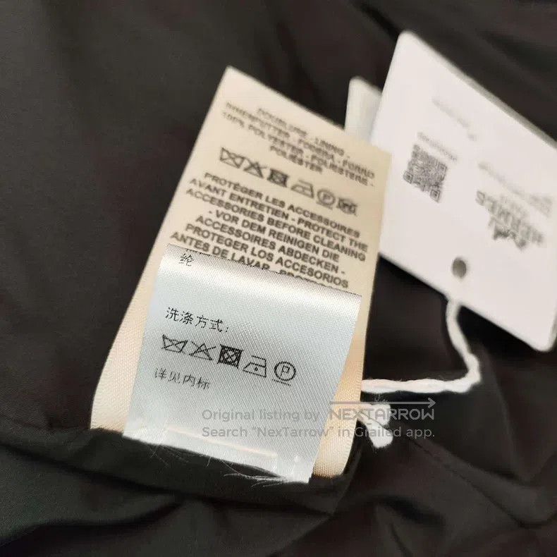 Hermes Hermes Ladies Black Puffer Jacket Size XXS / US 00 / IT 34 - 8 Thumbnail
