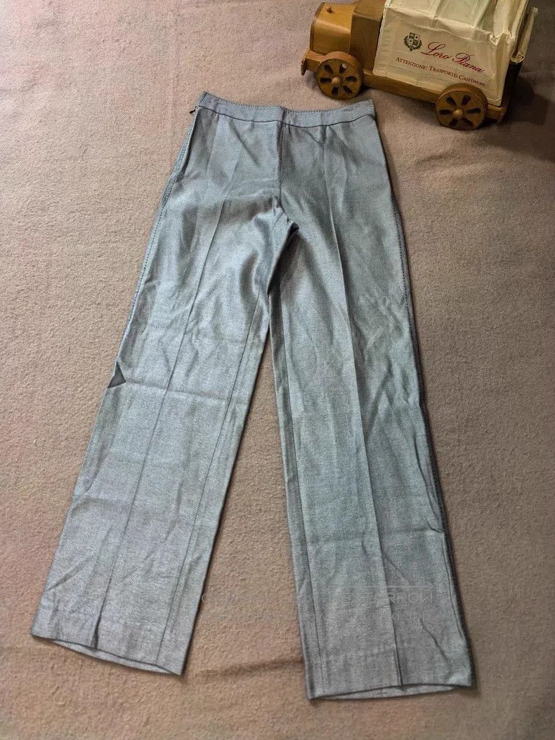 Loro Piana Loro Piana Silk Casual Pants Size 27" / US 4 / IT 40 - 6 Thumbnail