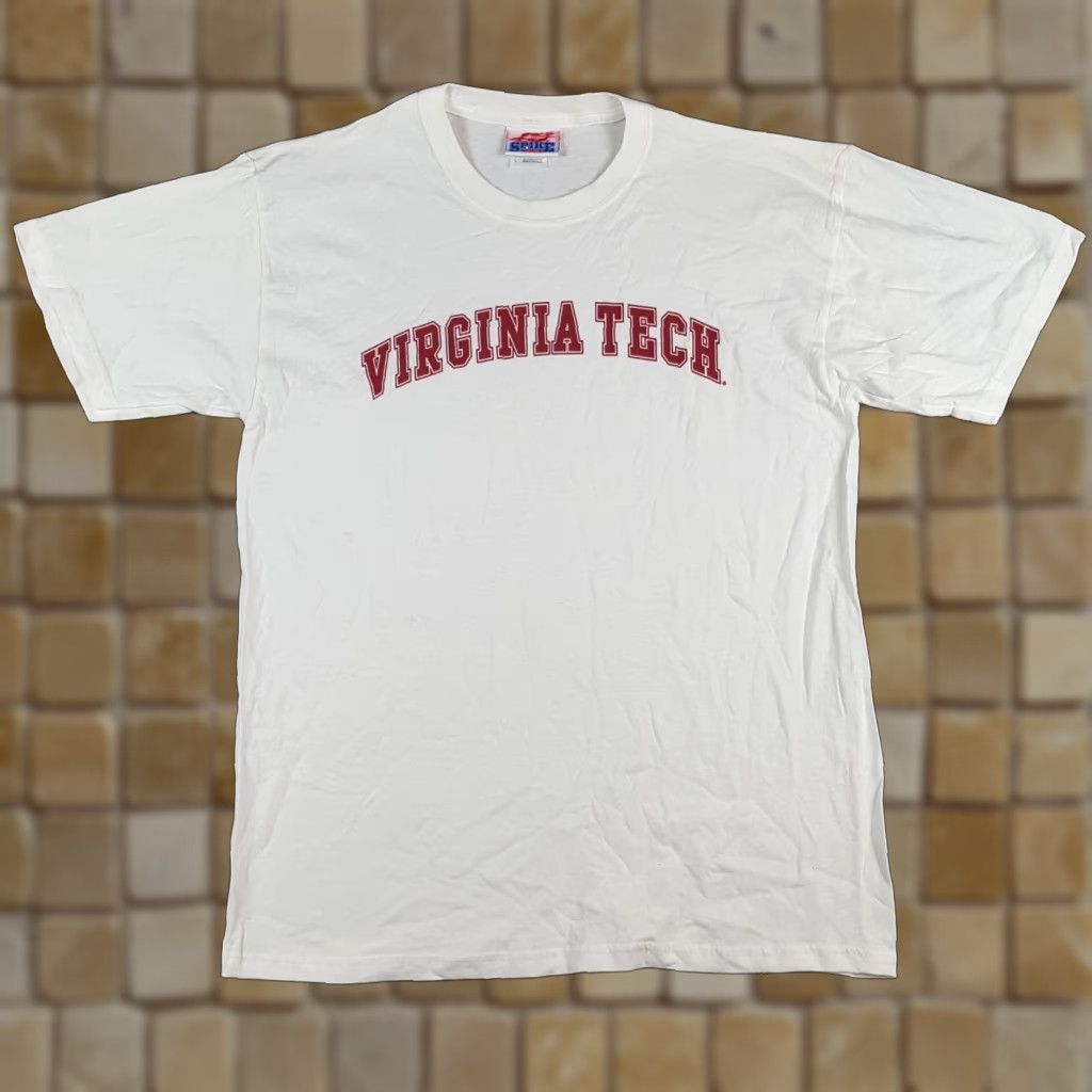 Vintage VINTAGE Virginia Tech Hokies Football Mens Size L University T Shirt N/A Size US L / EU 52-54 / 3 - 1 Thumbnail