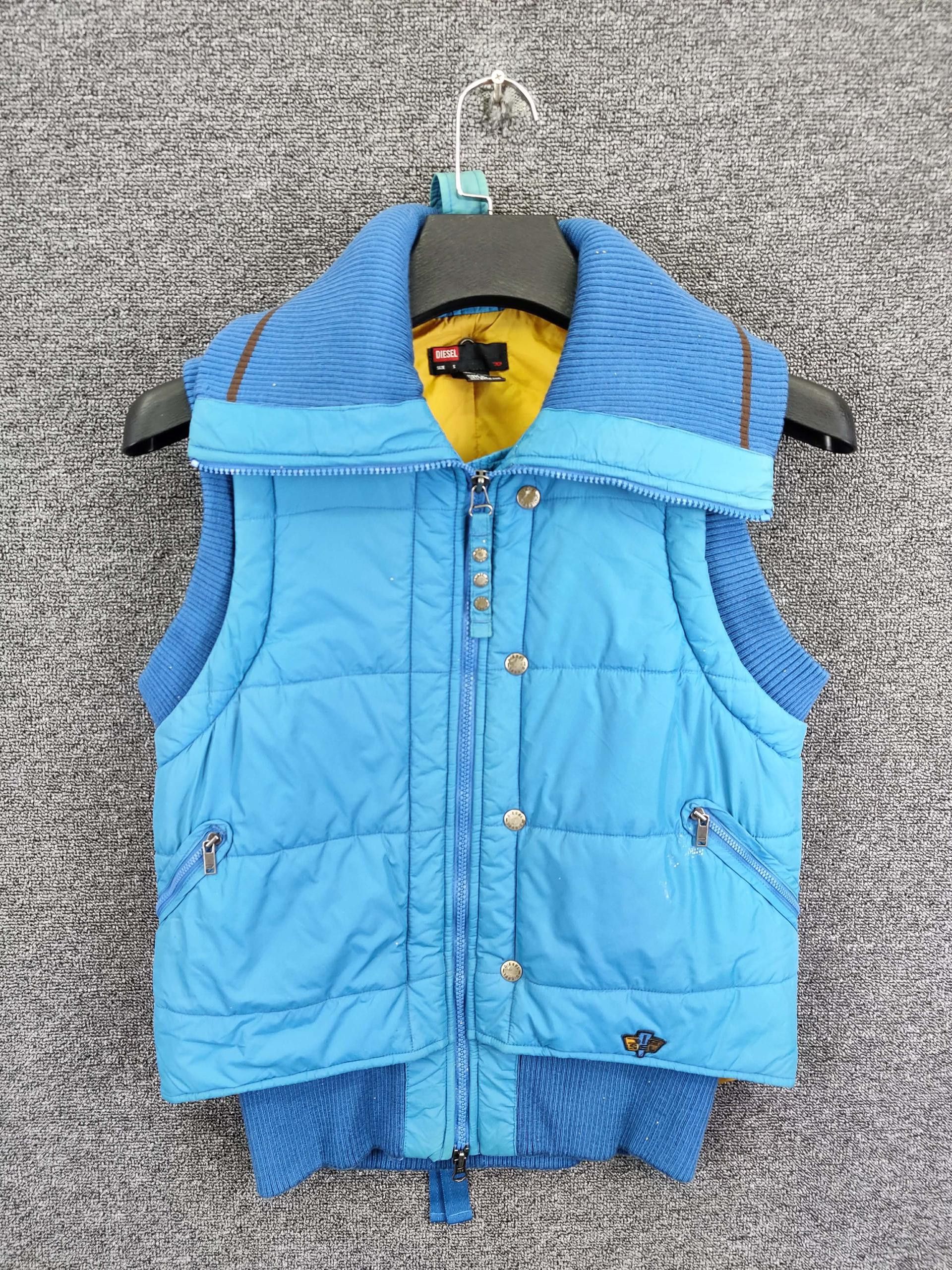 Diesel Vintage Diesel Puffer Gilet Vest Jacket Size US S / EU 44-46 / 1 - 1 Thumbnail