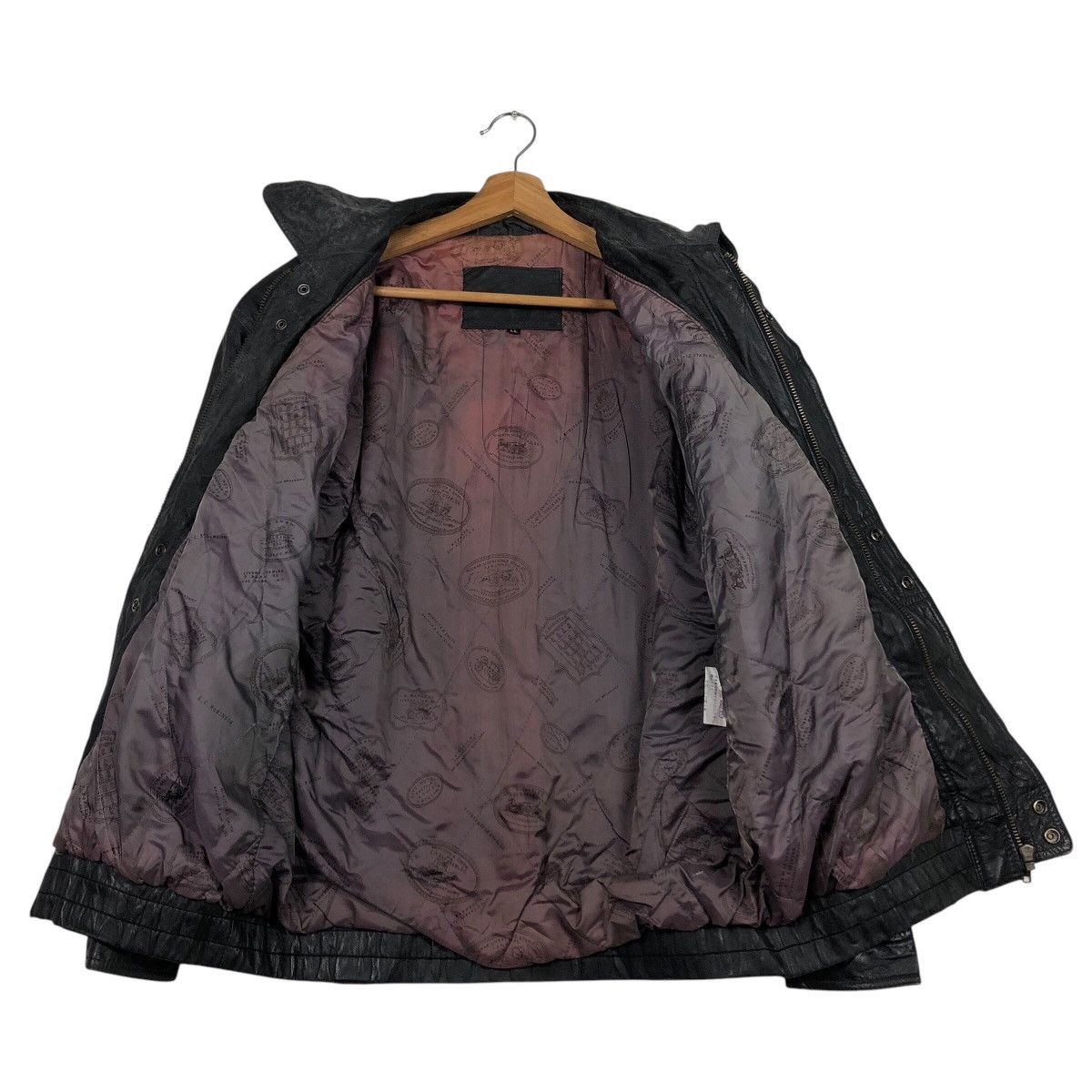 Japanese Brand 📌Vintage Biker Leather Jacket Issey Miyake Size US L / EU 52-54 / 3 - 14 Thumbnail
