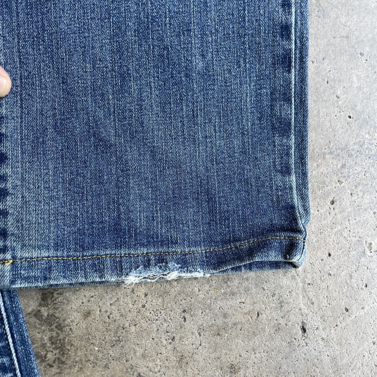 Wrangler 🔥Vintage Wrangler WM0383 Stoned Washed Distress Jeans Size US 34 / EU 50 - 8 Thumbnail