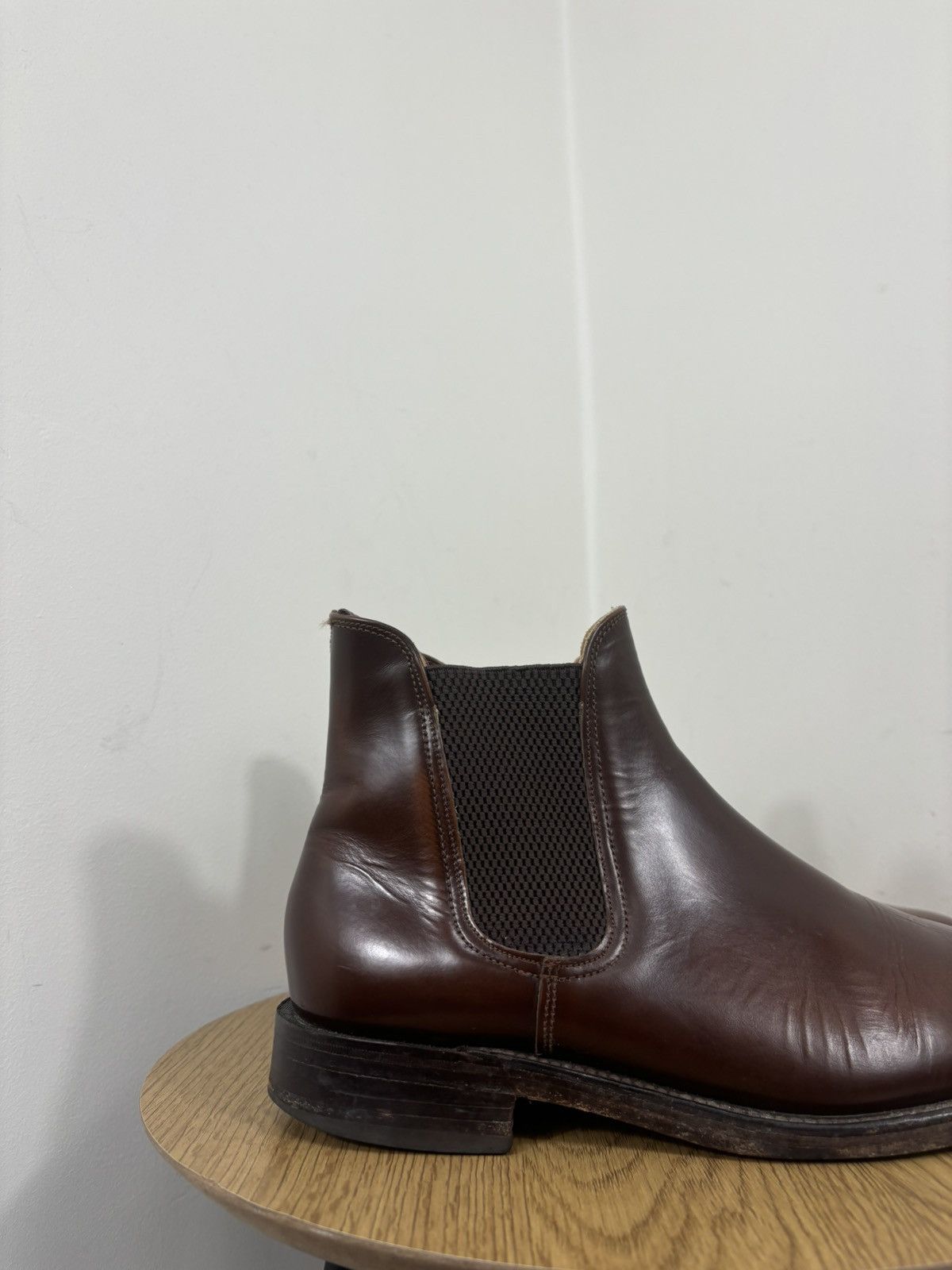 Loake Loake 1880 Shoemaker Men’s Brown Leather Chelsea Boots Size US 7.5 / EU 40-41 - 3 Thumbnail
