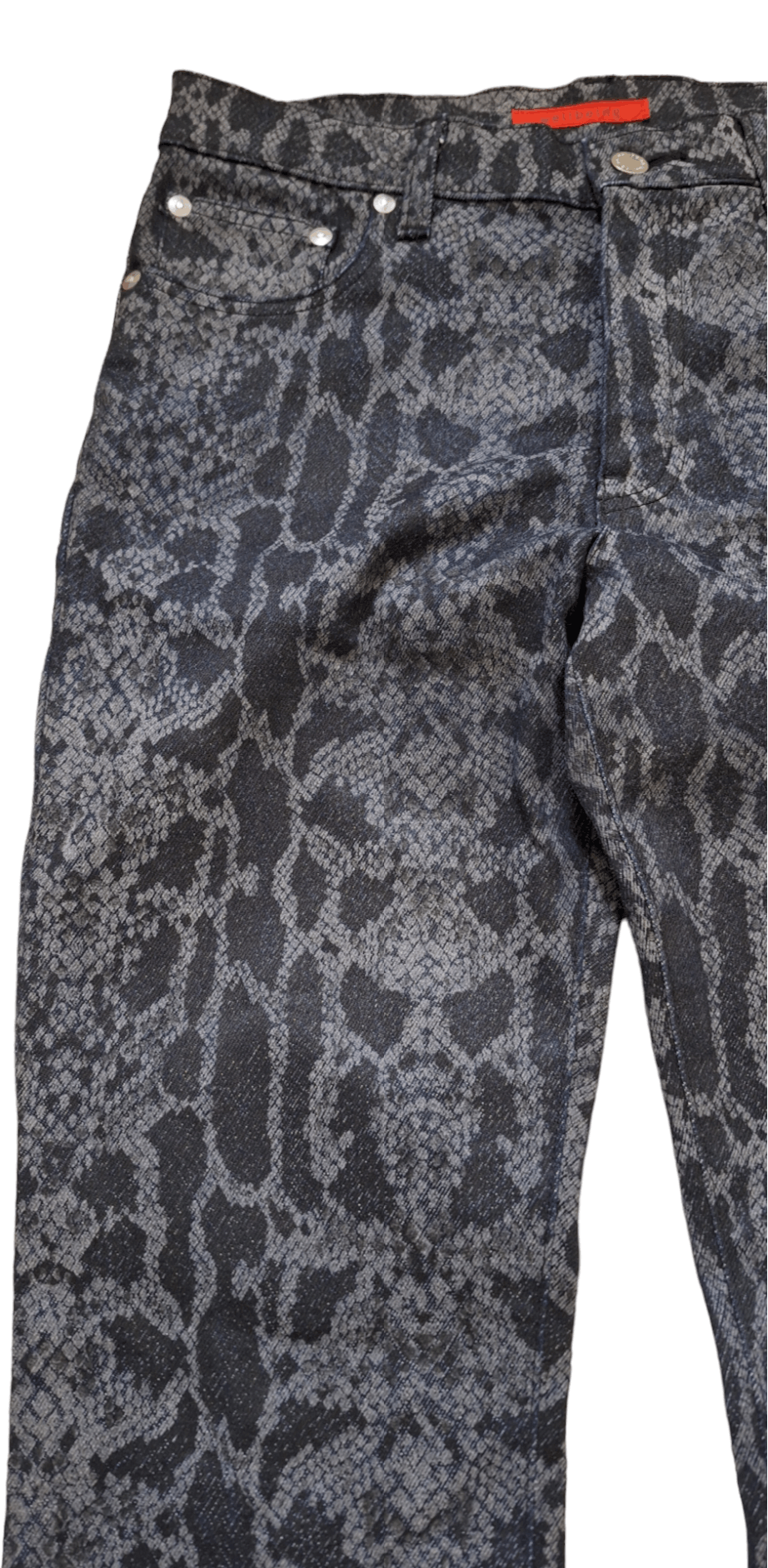 Beauty Beast × Hysteric Glamour × Japanese Brand Japanese Brand Wellbeing Snake Skin Flare Denim Size 29" - 5 Thumbnail