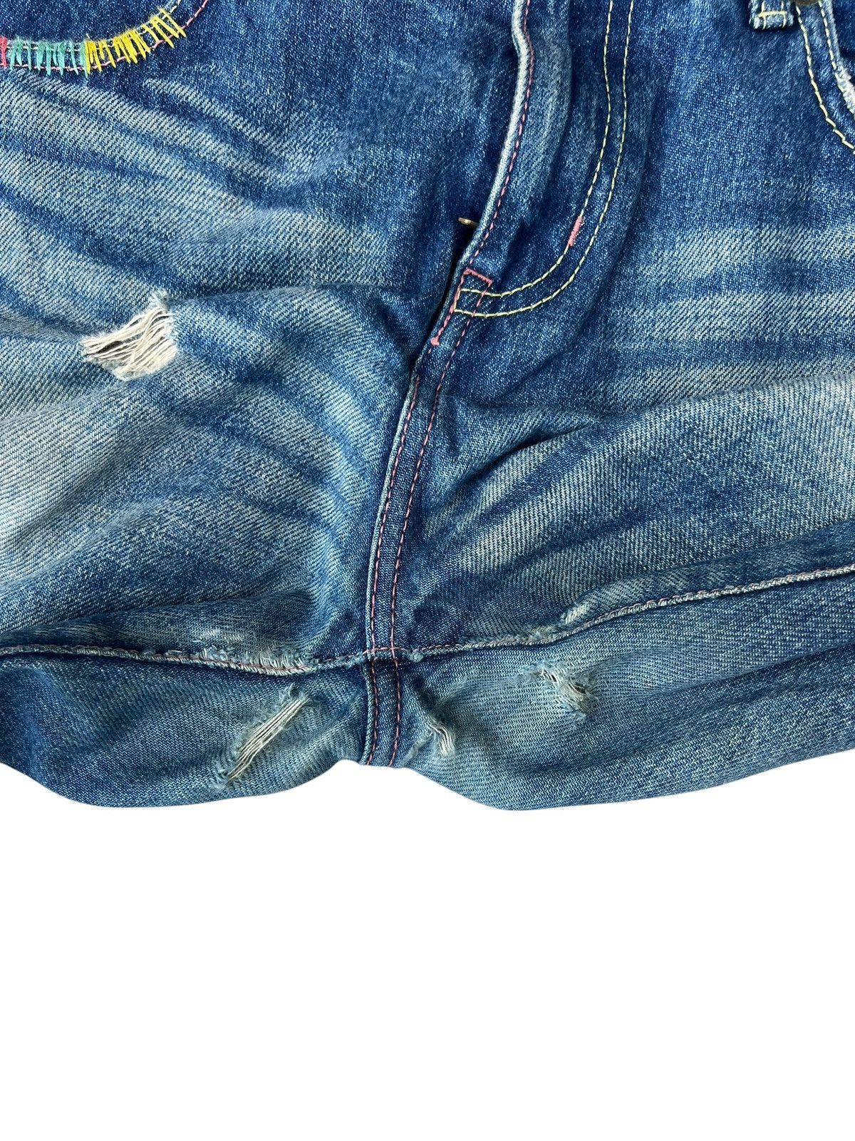 Tsumori Chisato Tsumori Chisato Japan Rips Distress Denim Trashed Jeans Size US 32 / EU 48 - 14 Thumbnail