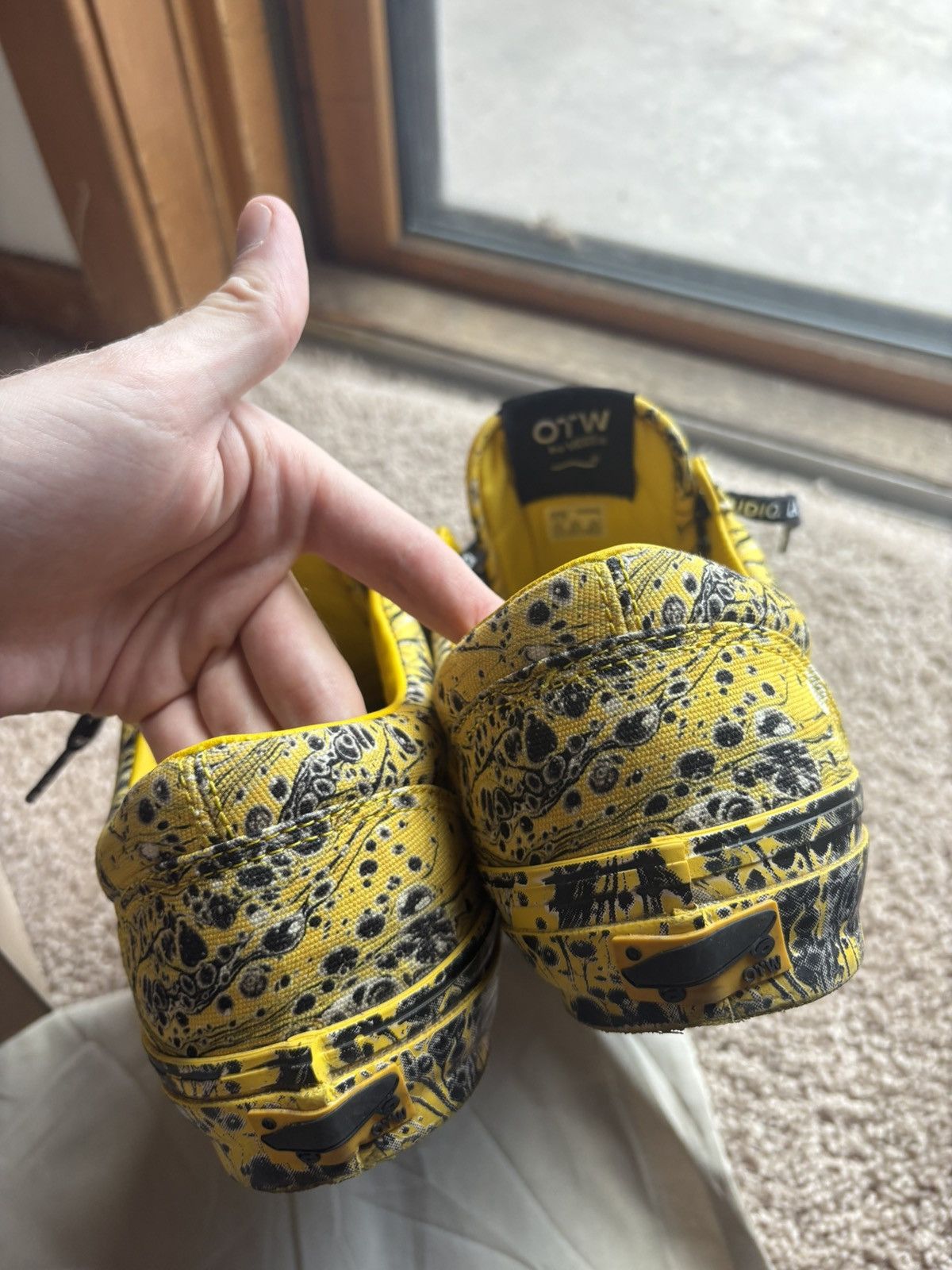 Sterling Ruby Sterling Ruby S.R. Studio Soto yellow vans Size US 11 / EU 44 - 7 Thumbnail