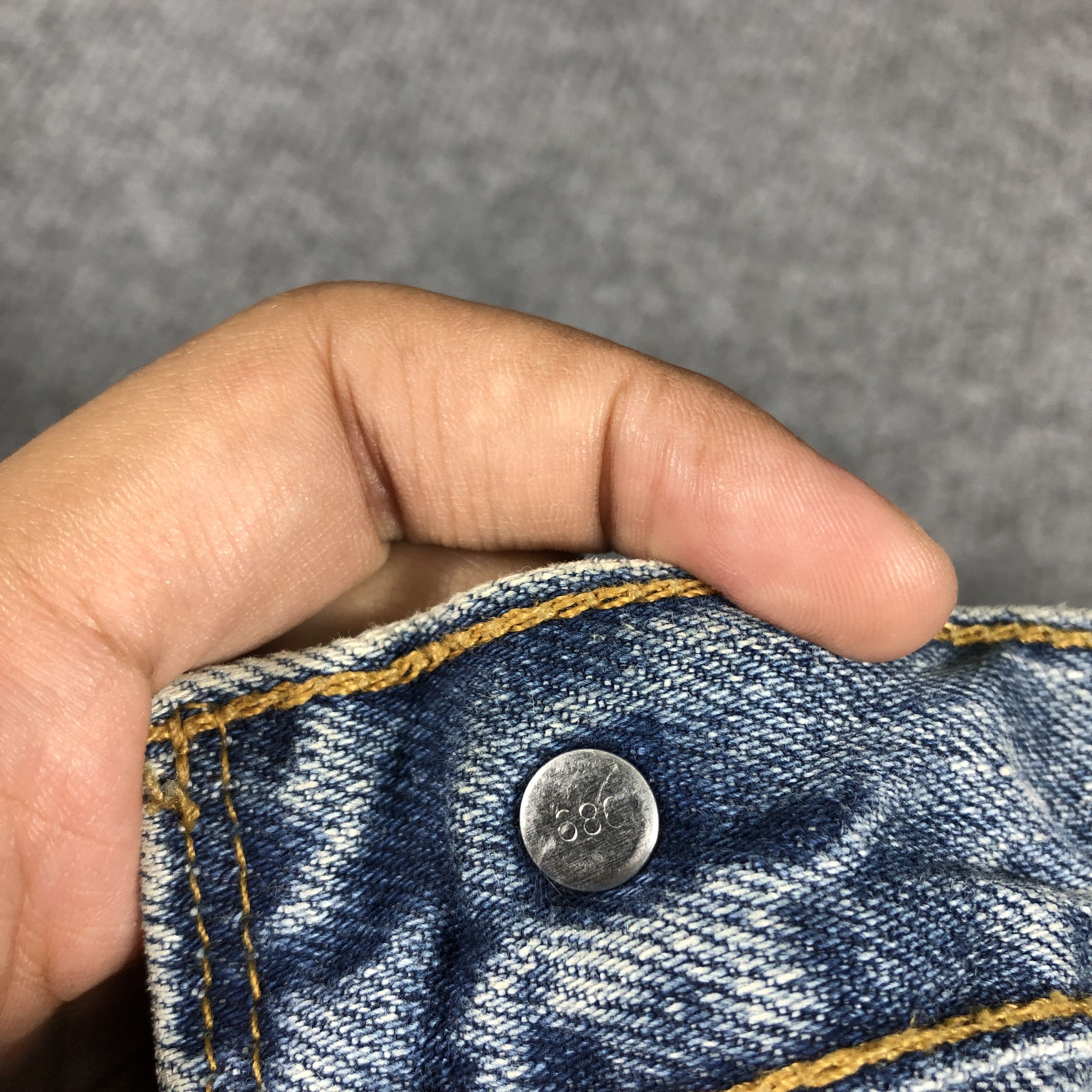Levi's × Vintage Vintage Levis 512 Slim Fit Jeans L722 Size US 32 / EU 48 - 8 Thumbnail