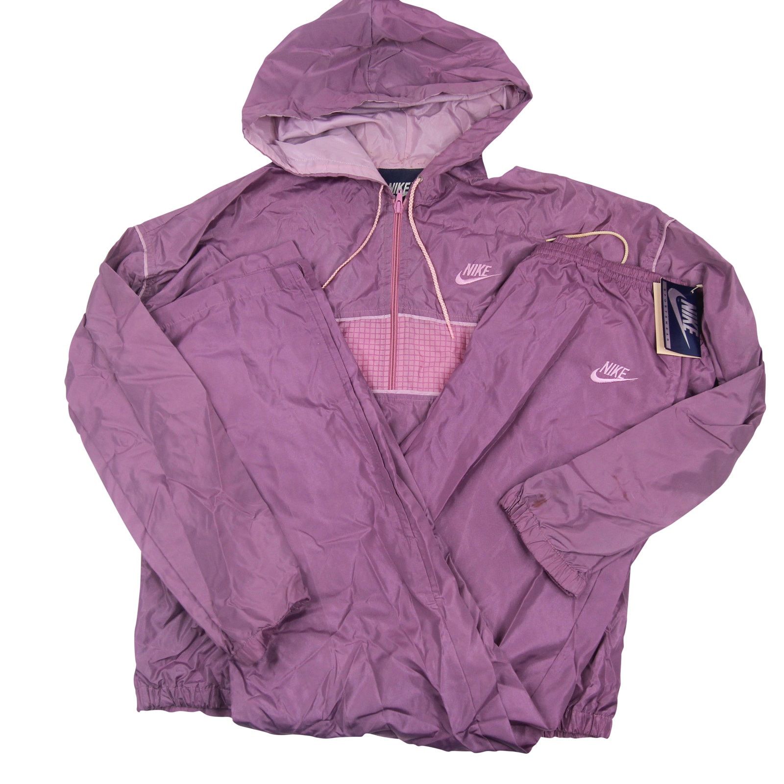 Nike × Vintage NWT Vintage 80s Nike Track Suit Size L / US 10 / IT 46 - 1 Thumbnail