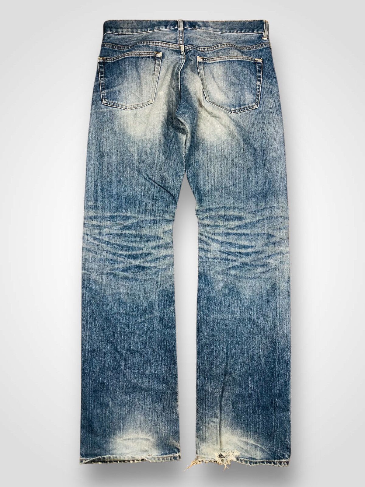 Takeo Kikuchi Takeo Kikuchi Ripped Jeans (35) Size US 34 / EU 50 - 2 Thumbnail