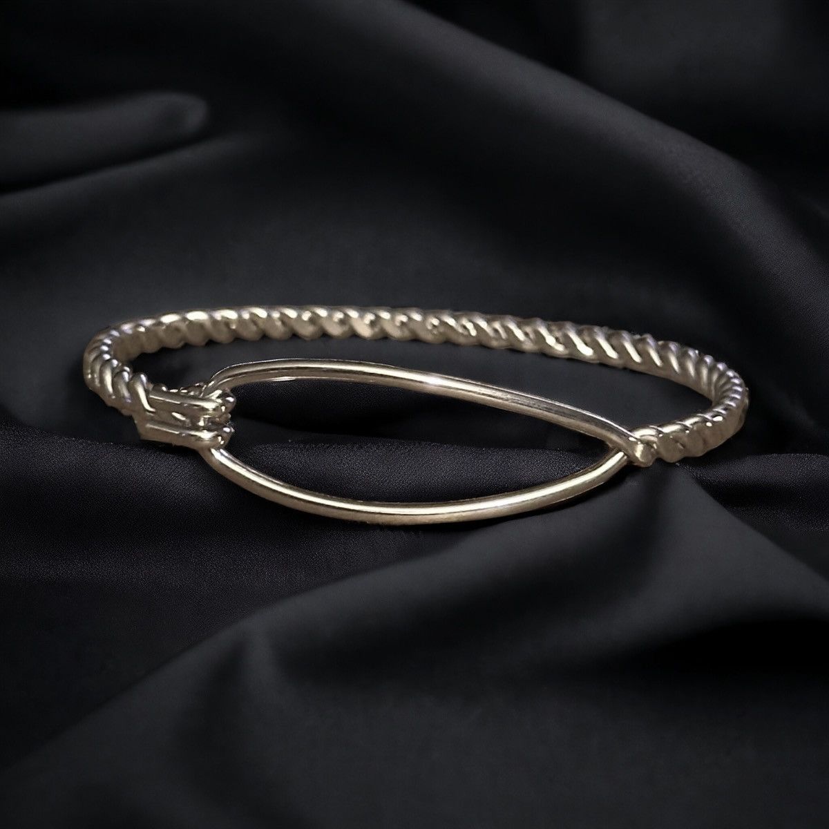 Other Stainless steel hook and eye rope bangle bracelet Size ONE SIZE - 1 Thumbnail